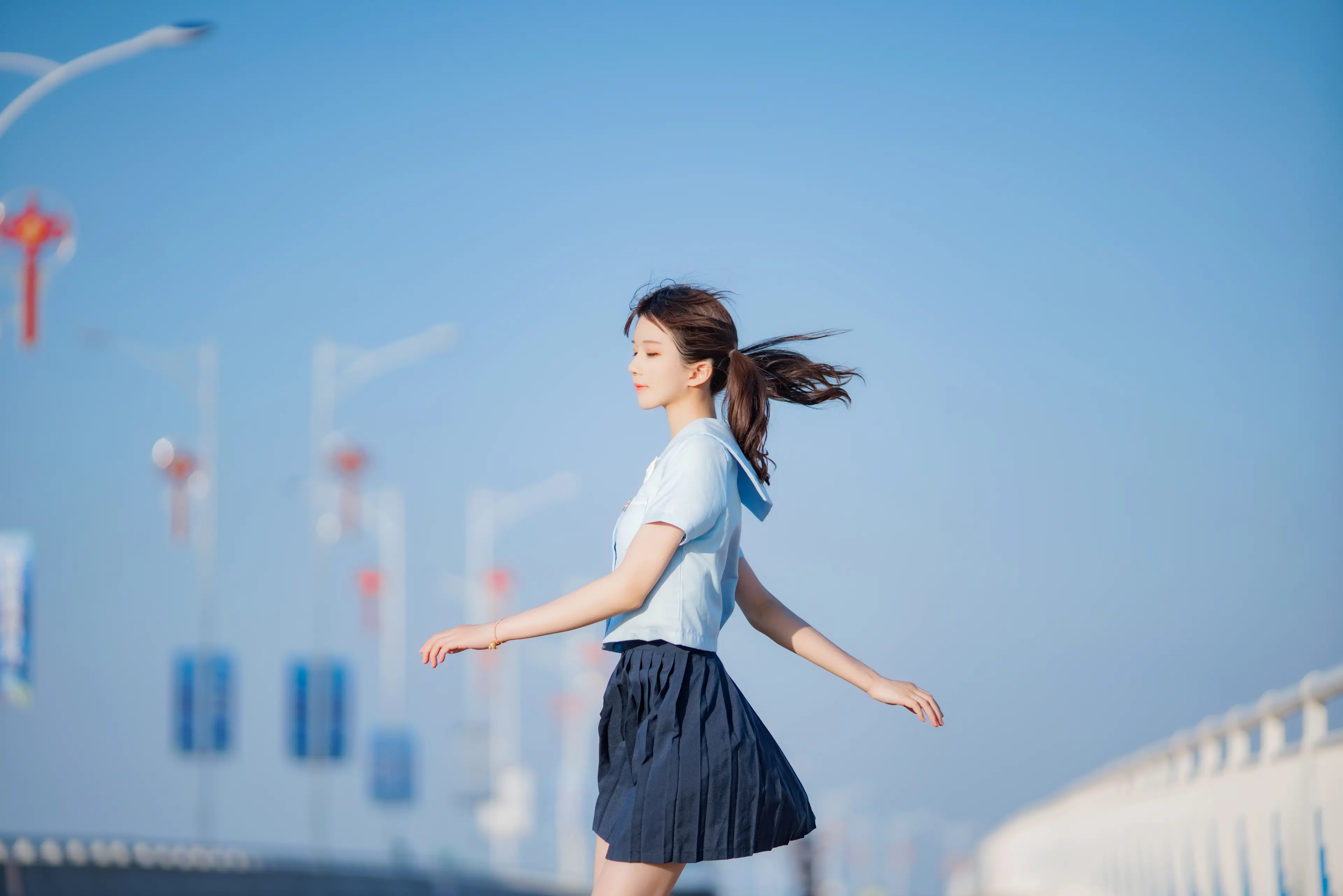 桜桃喵 蔚蓝 [33P]