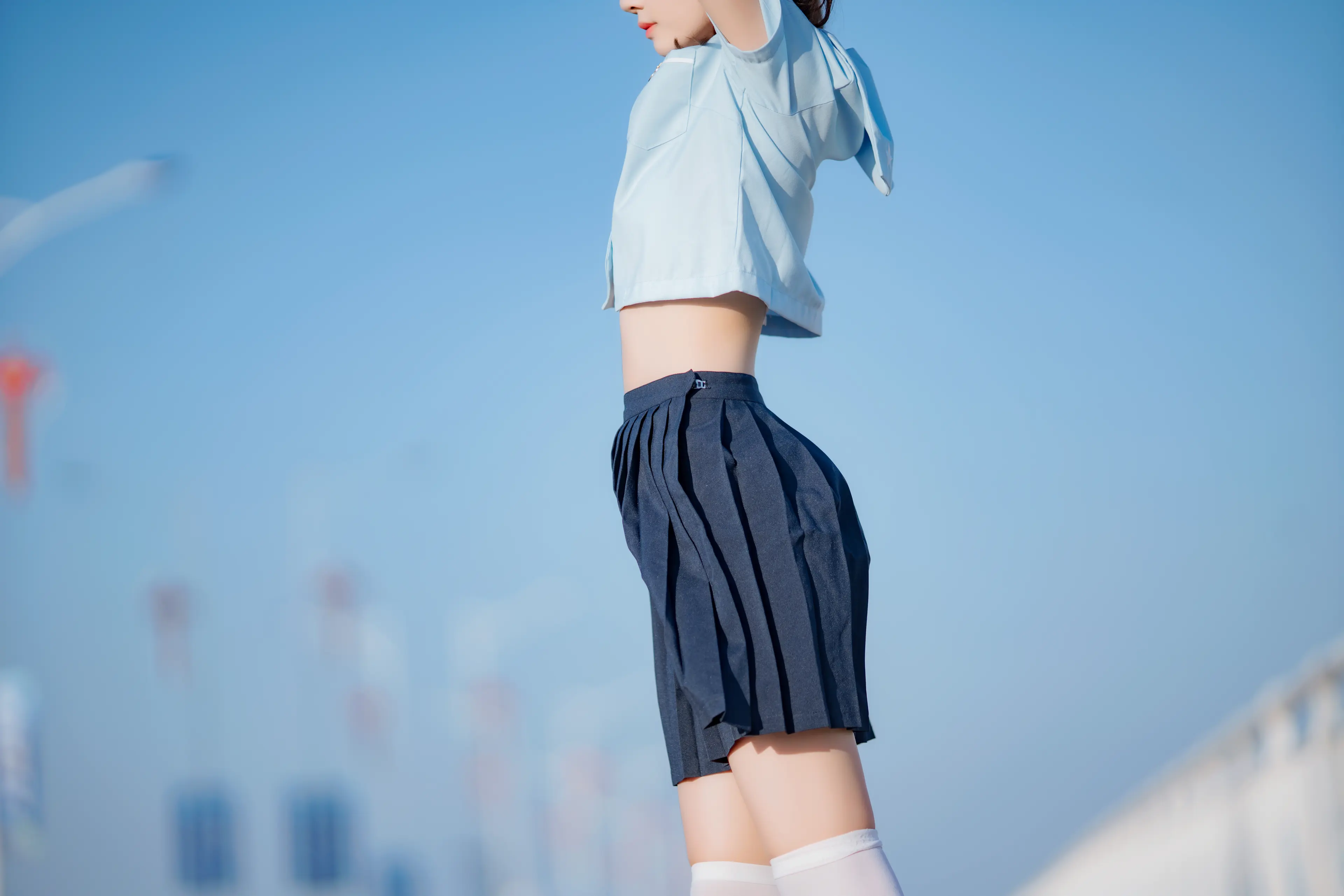 桜桃喵 蔚蓝 [33P]