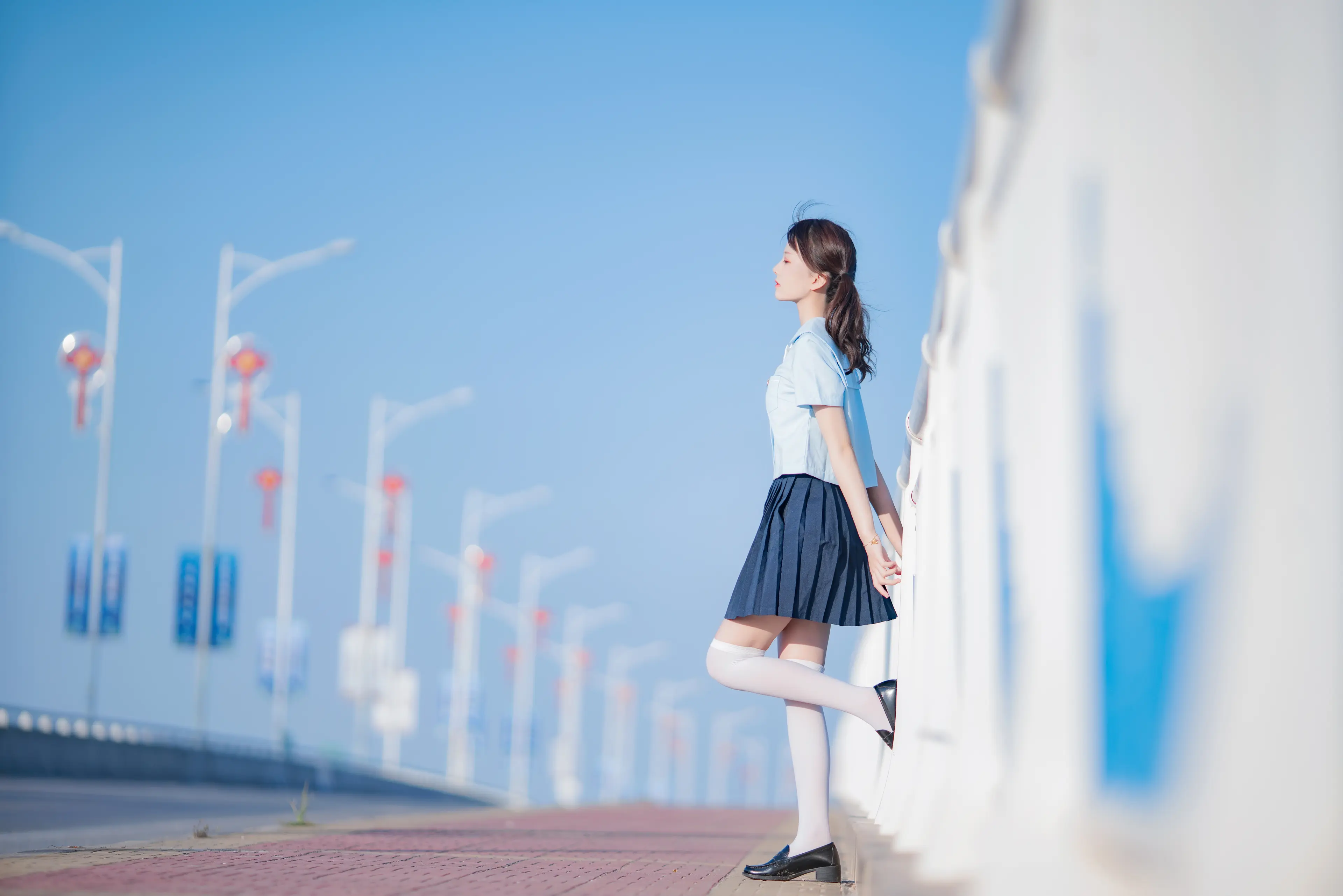 桜桃喵 蔚蓝 [33P]