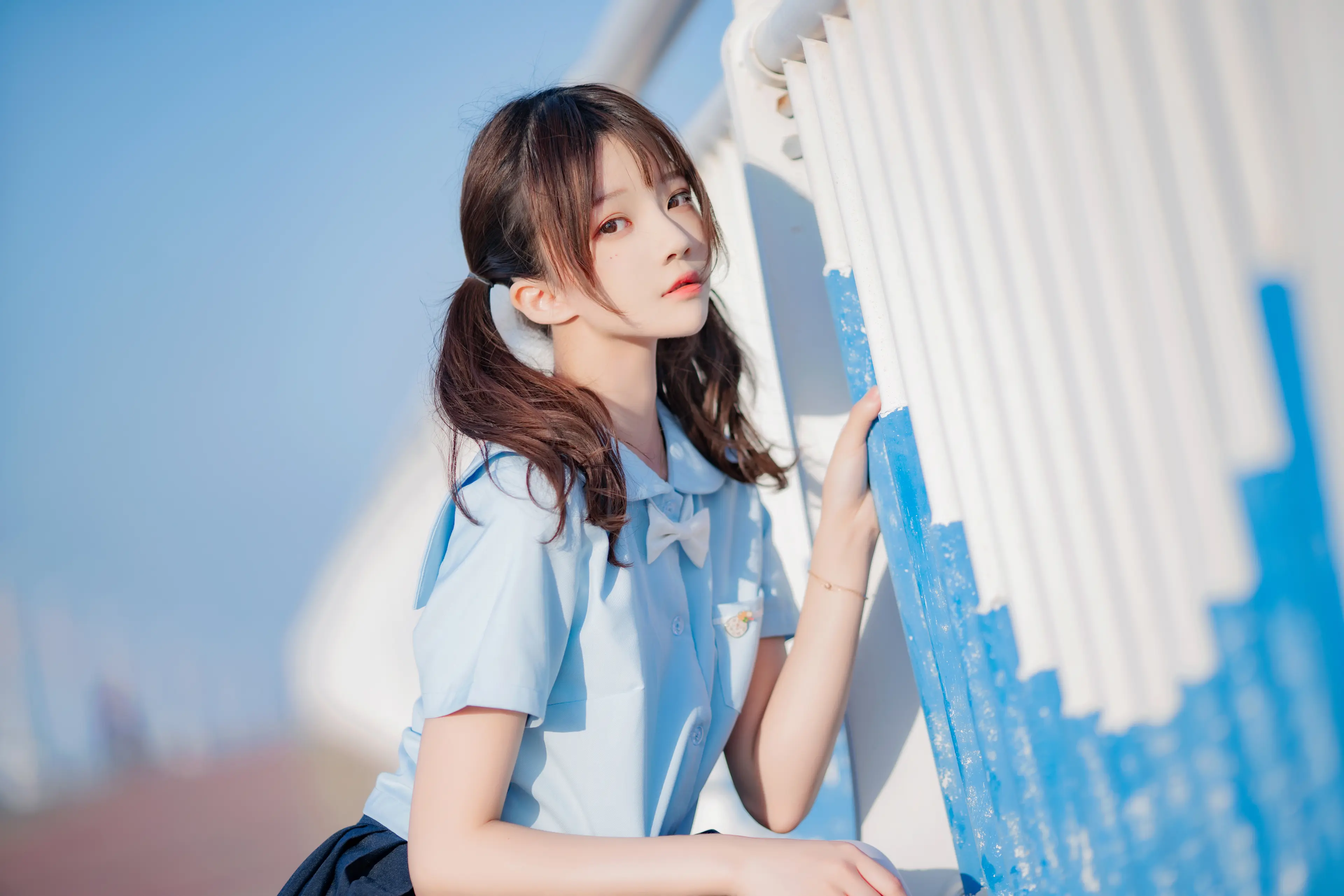 桜桃喵 蔚蓝 [33P]