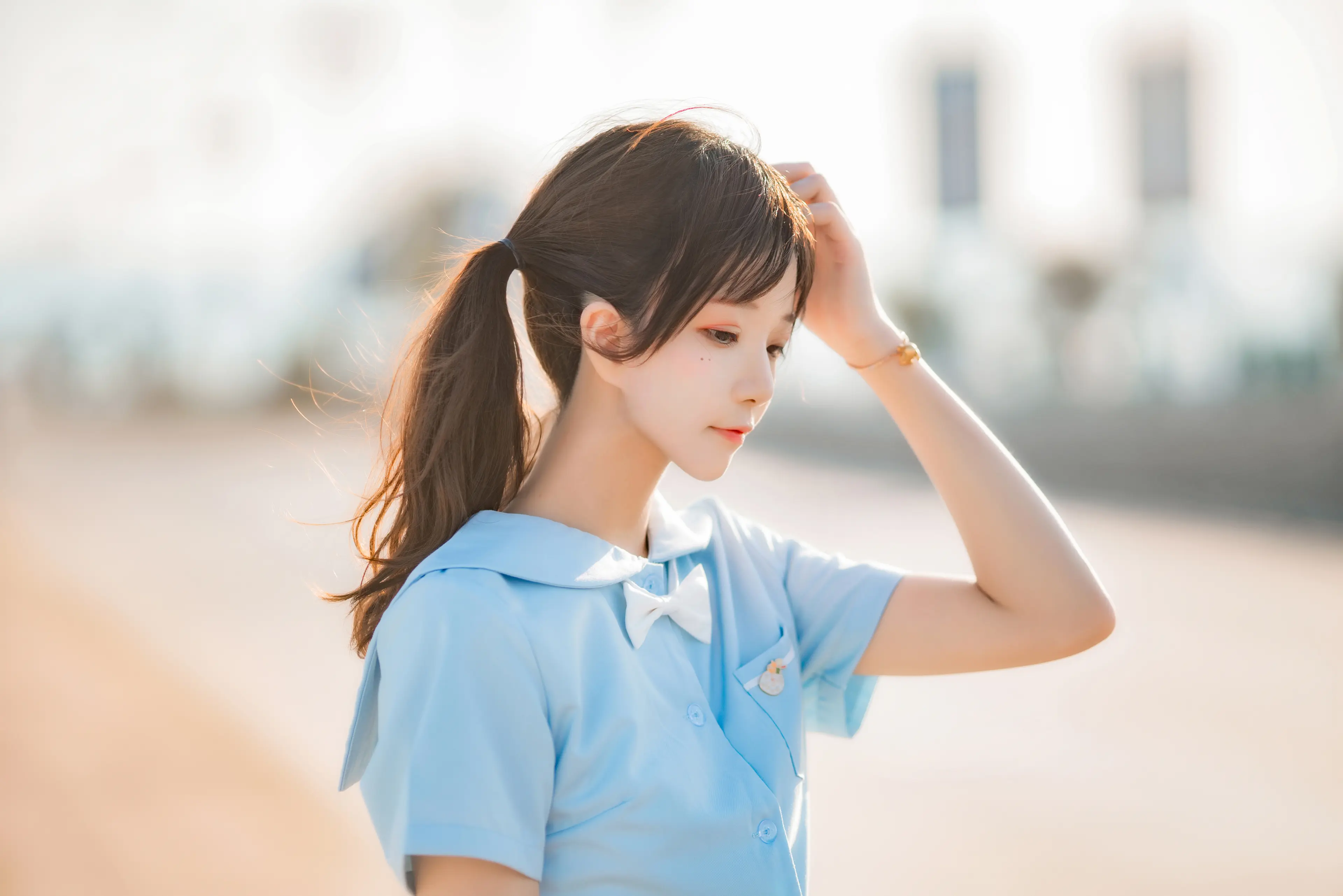 桜桃喵 蔚蓝 [33P]