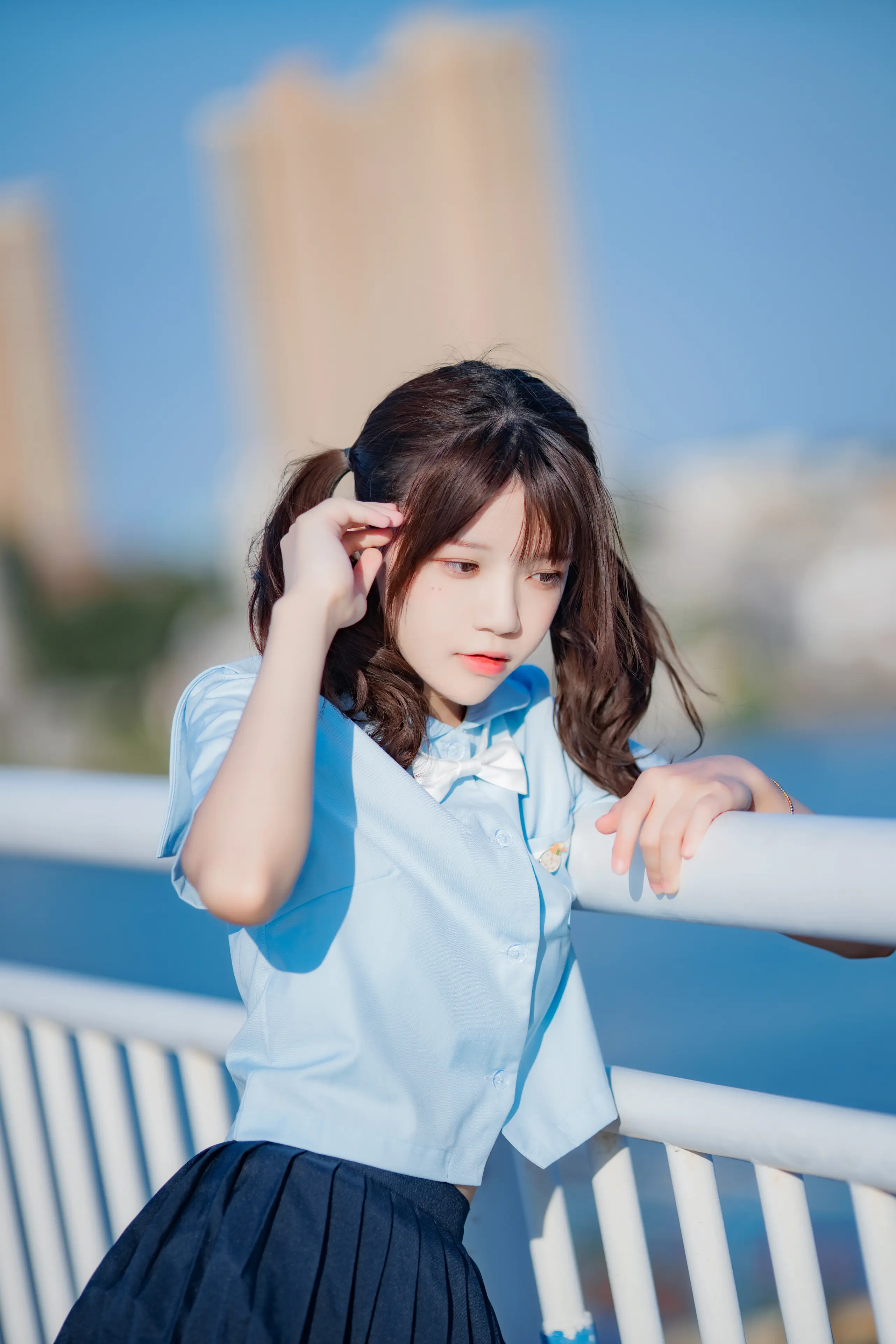 桜桃喵 蔚蓝 [33P]