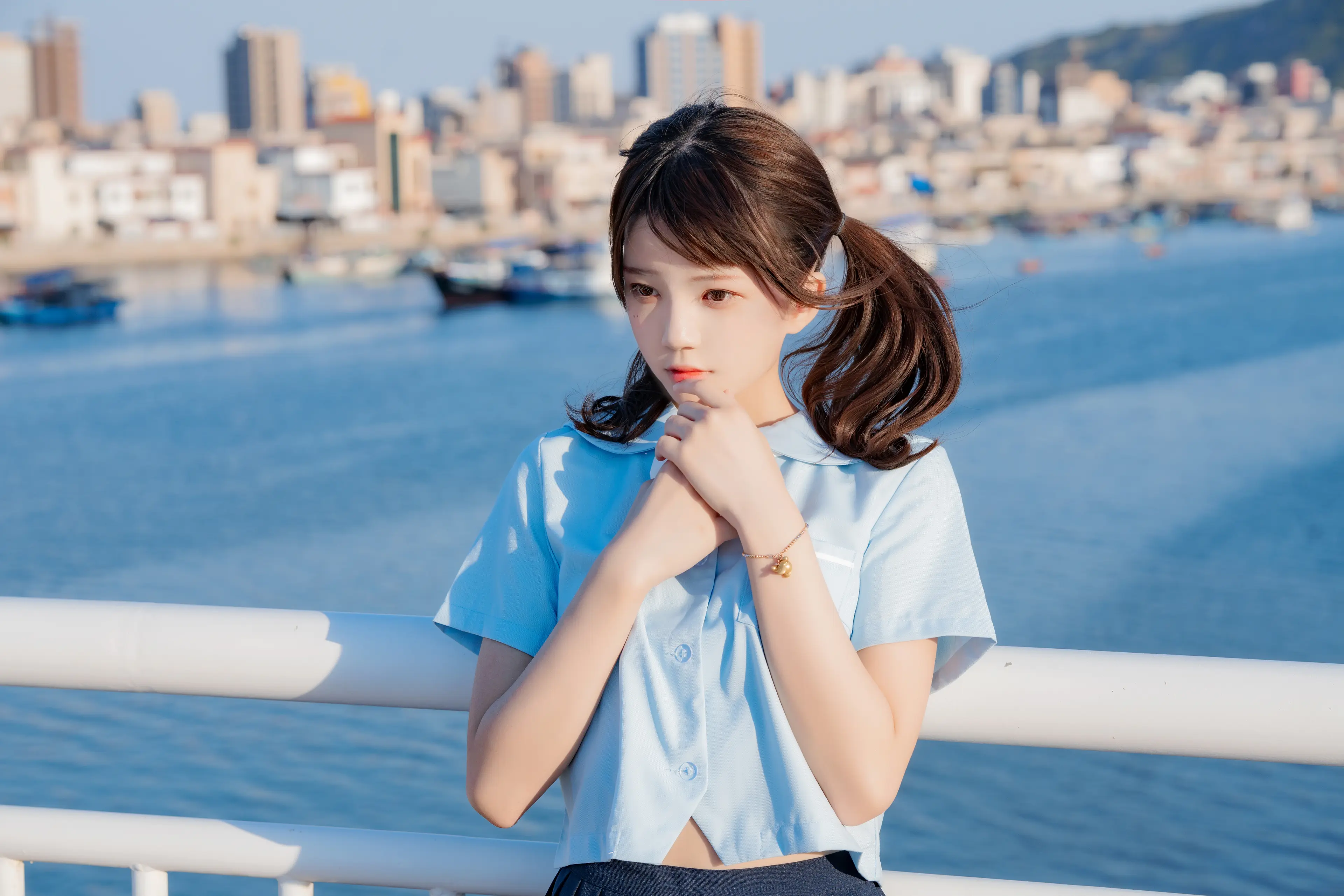 桜桃喵 蔚蓝 [33P]