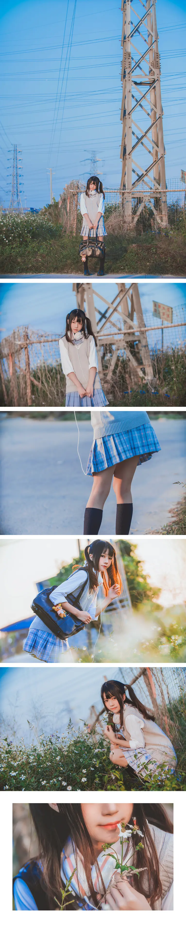 桜桃喵 蜜桃苏打味的夏天 [10P]