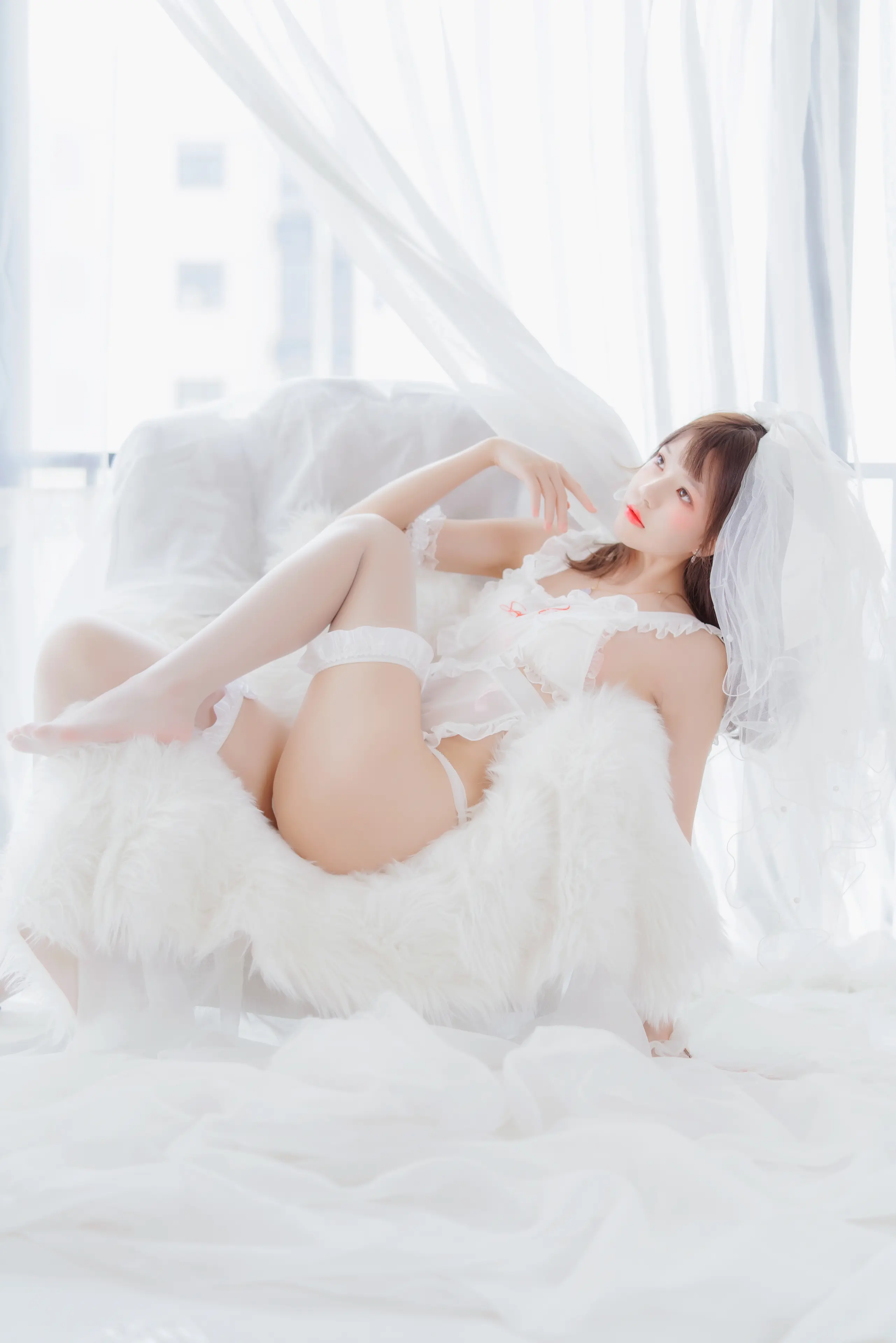 桜桃喵 轻纱01 [33P]