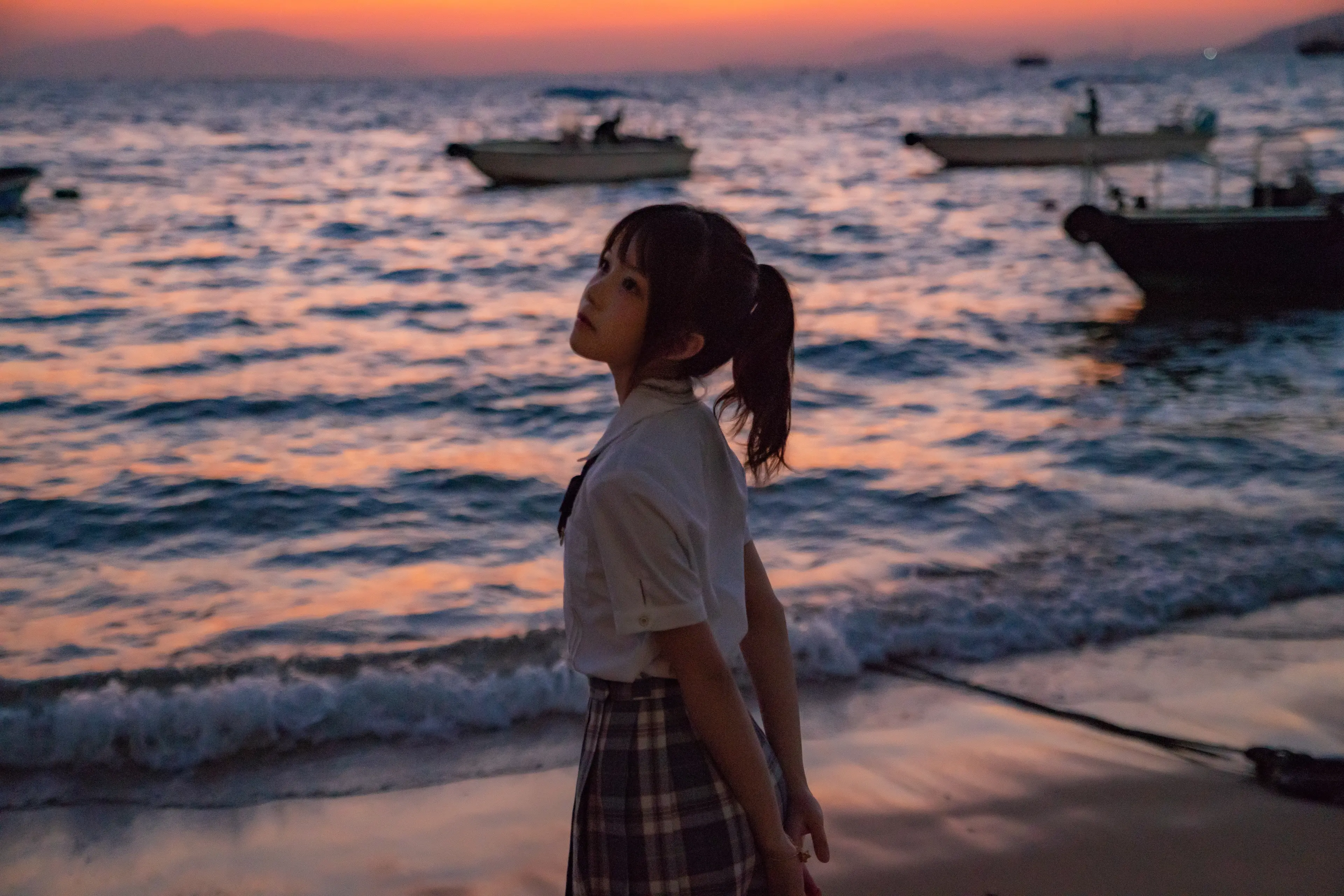 桜桃喵 逐海 [17P]