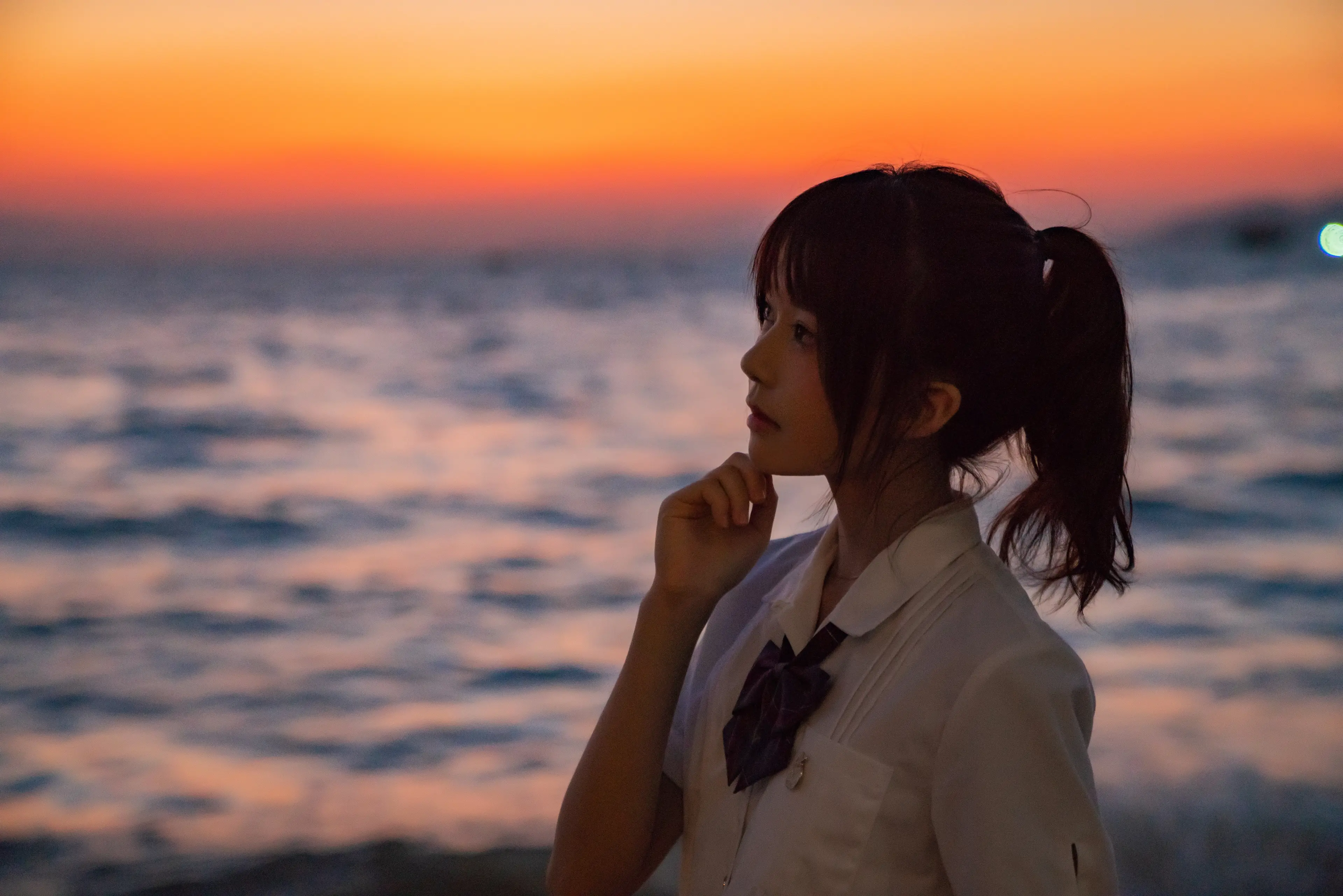 桜桃喵 逐海 [17P]