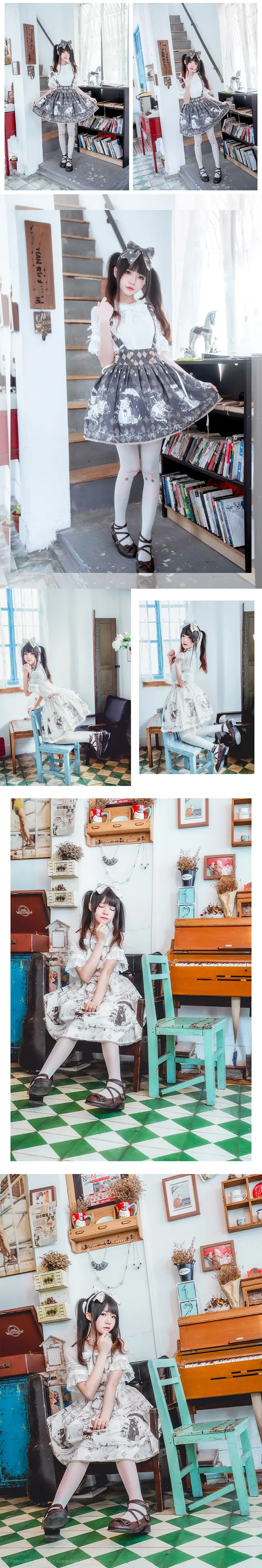 桜桃喵 雨中的猫 [10P]