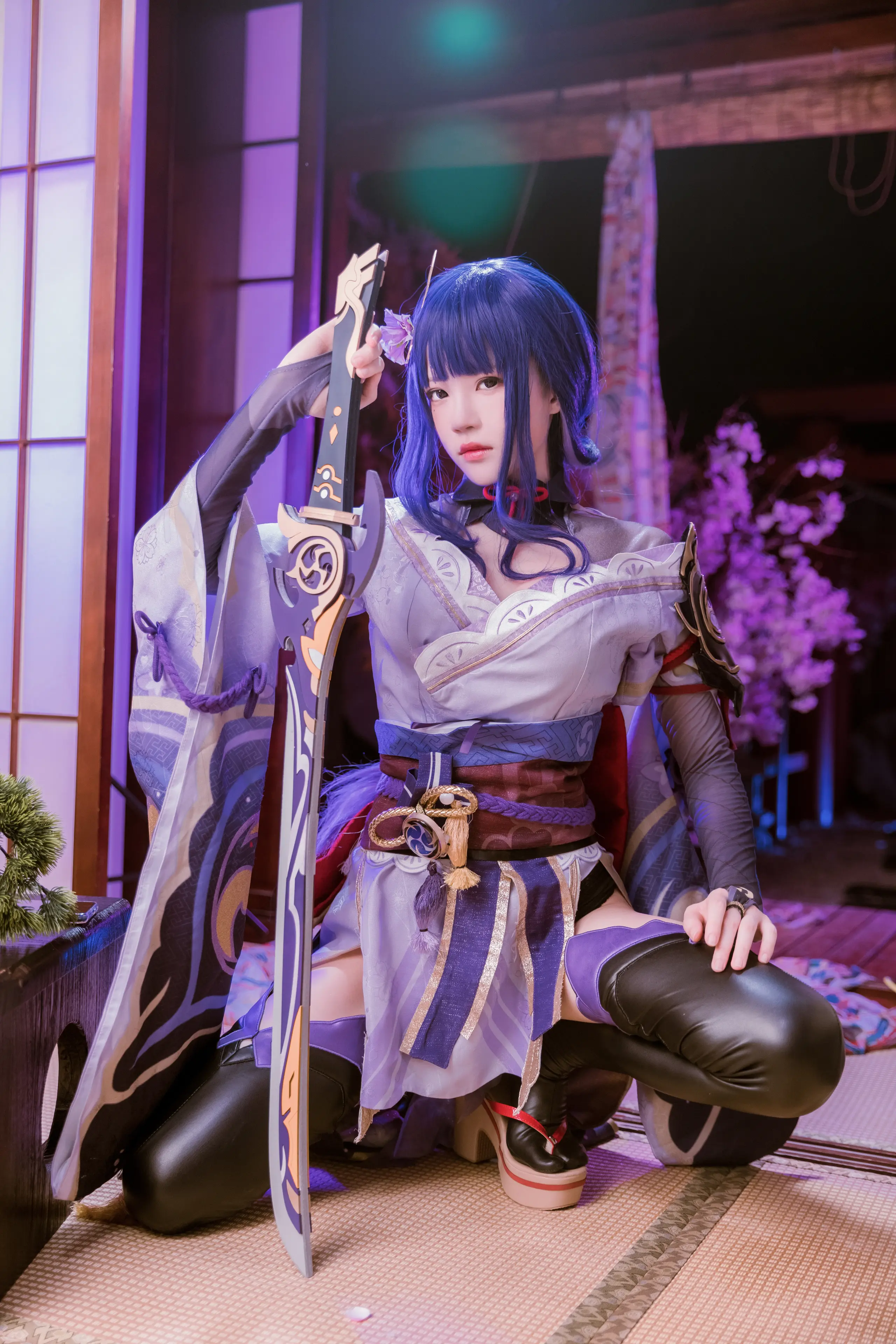 桜桃喵 雷电将军 [51P]