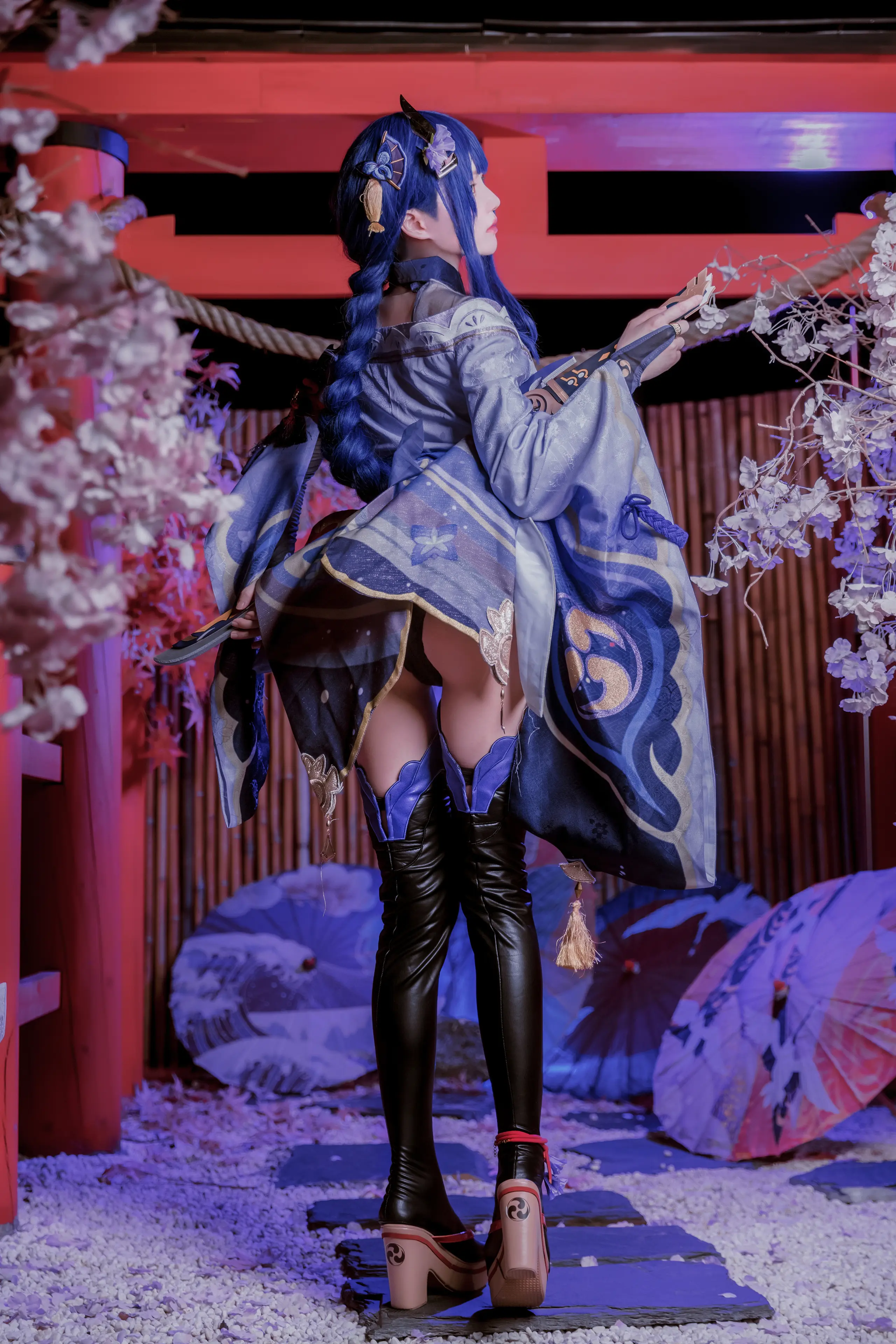 桜桃喵 雷电将军 [51P]