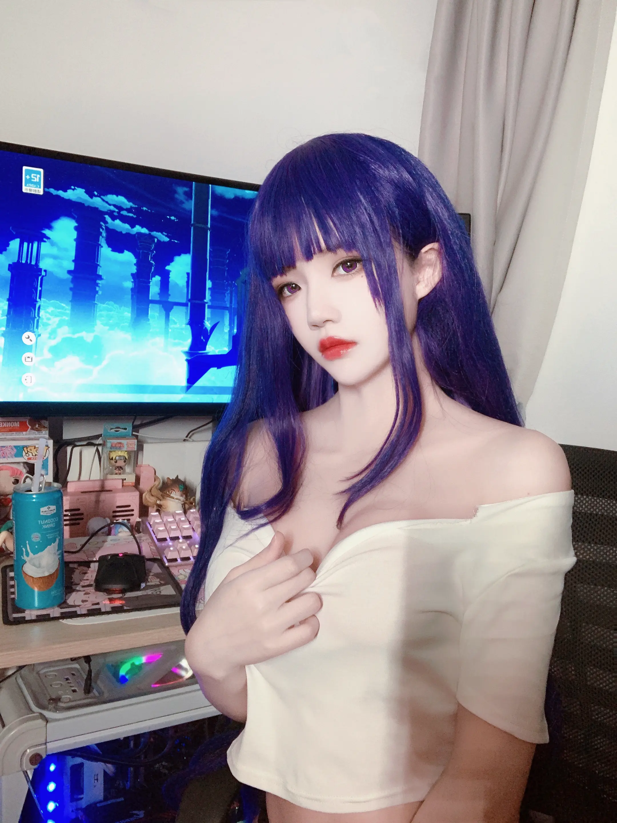 桜桃喵 雷电将军同人 自拍 [11P]