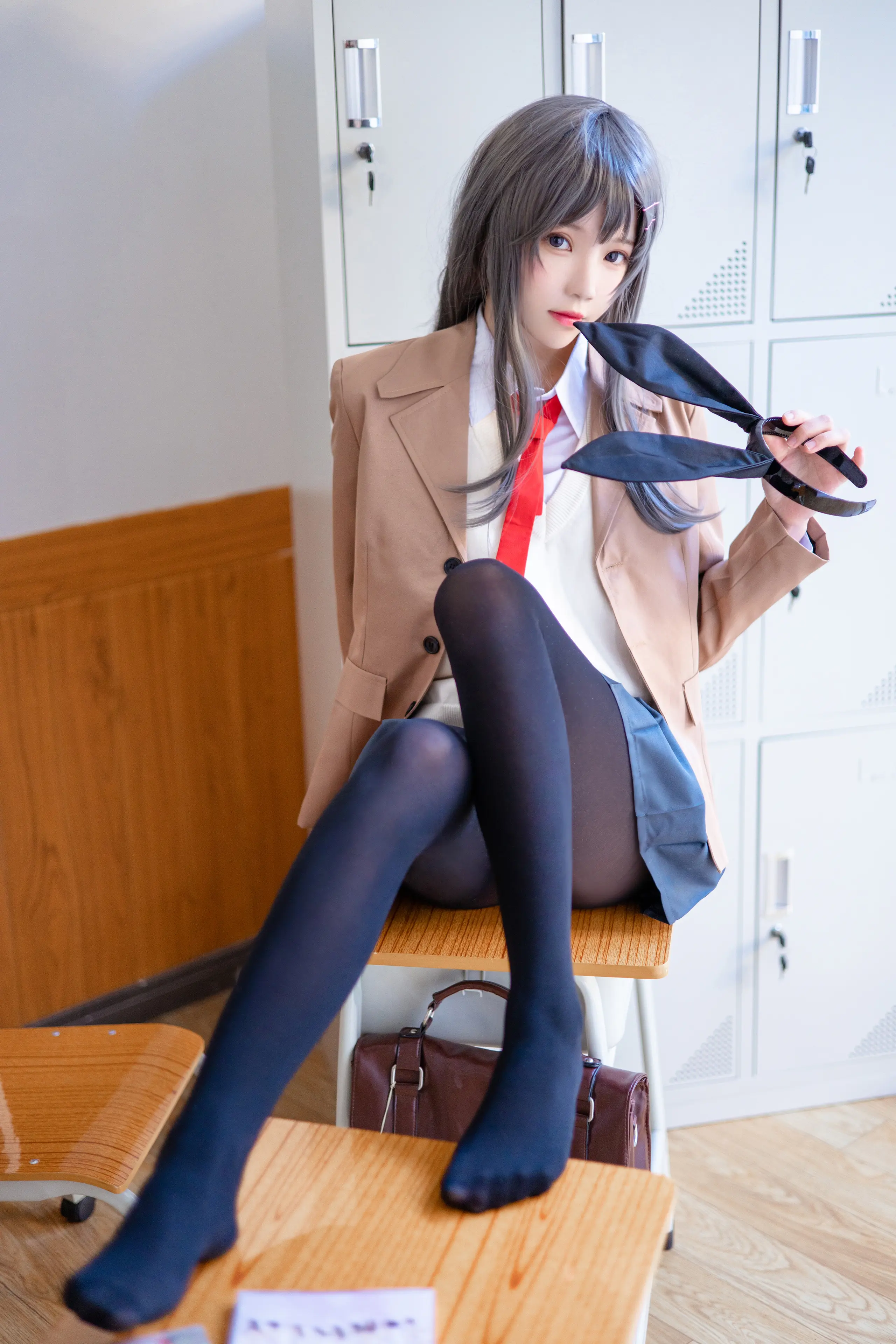 桜桃喵 麻衣制服 [52P]