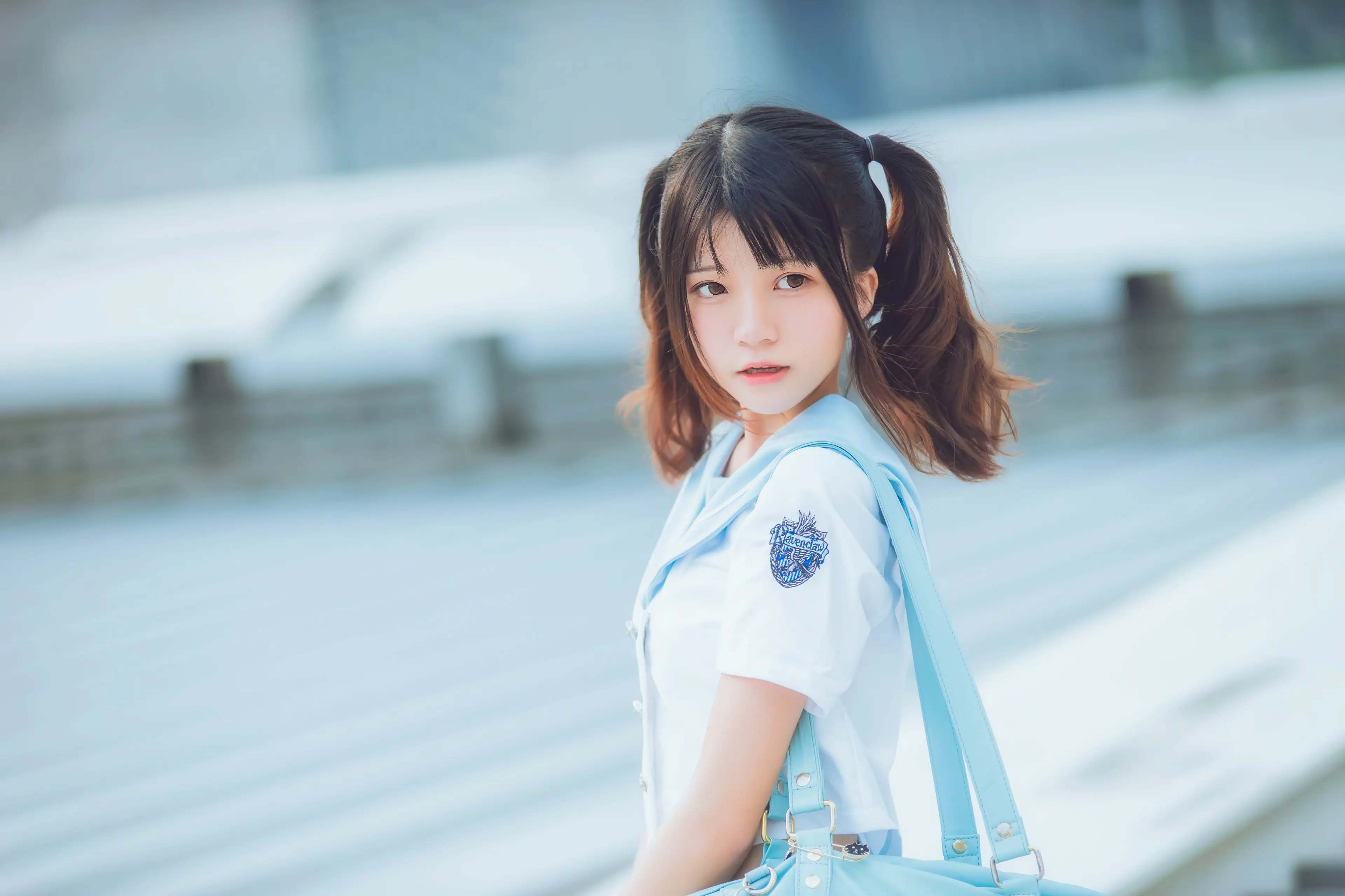 桜桃喵 JK女子高中生 [19P]