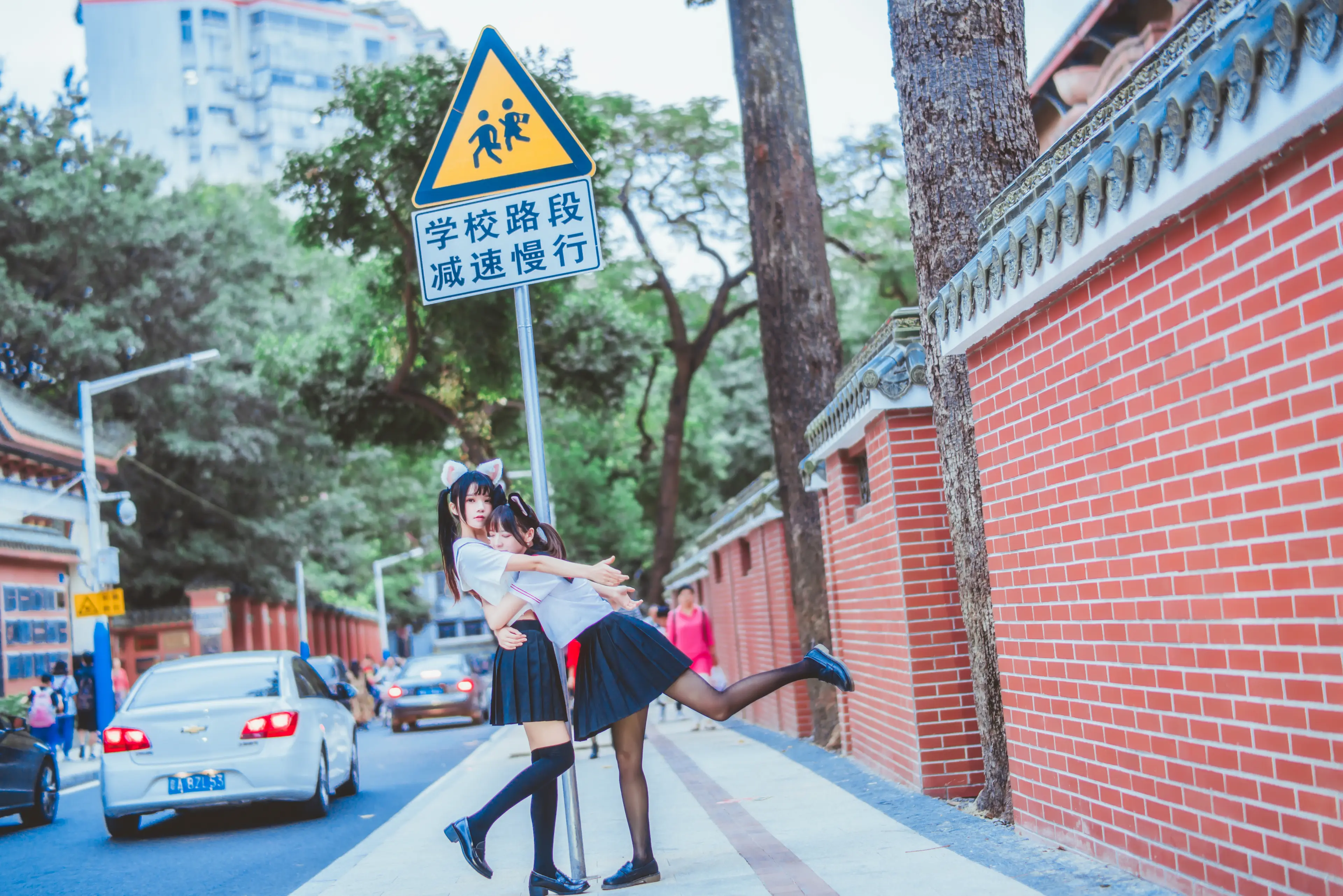 桜桃喵 JK百合2 (&疯猫ss) [33P]