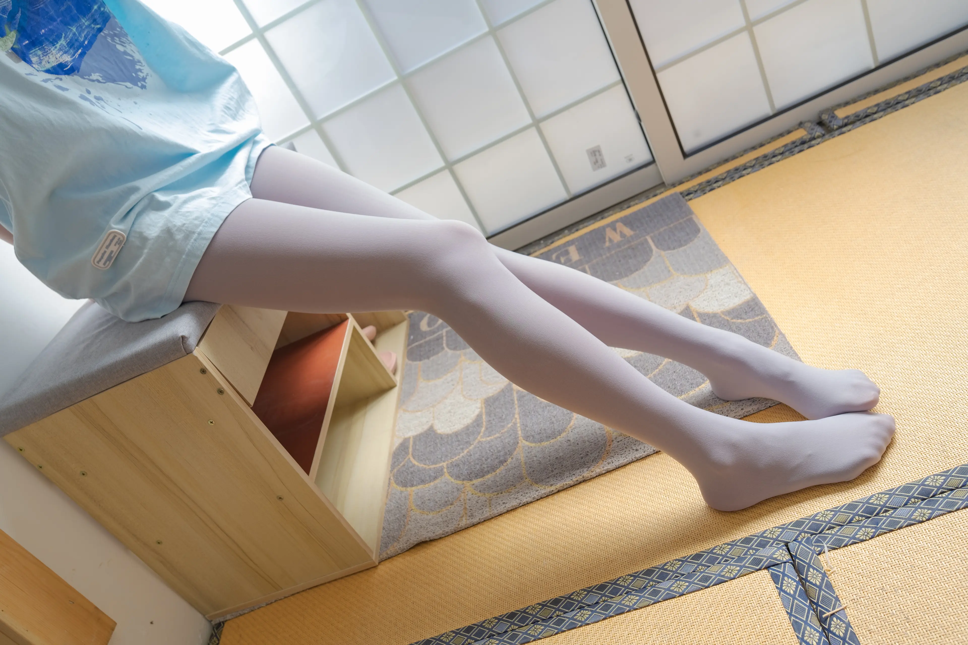 森萝财团 内部VIP系列 雏菊-04 灰丝死库水毛衣 [164P]