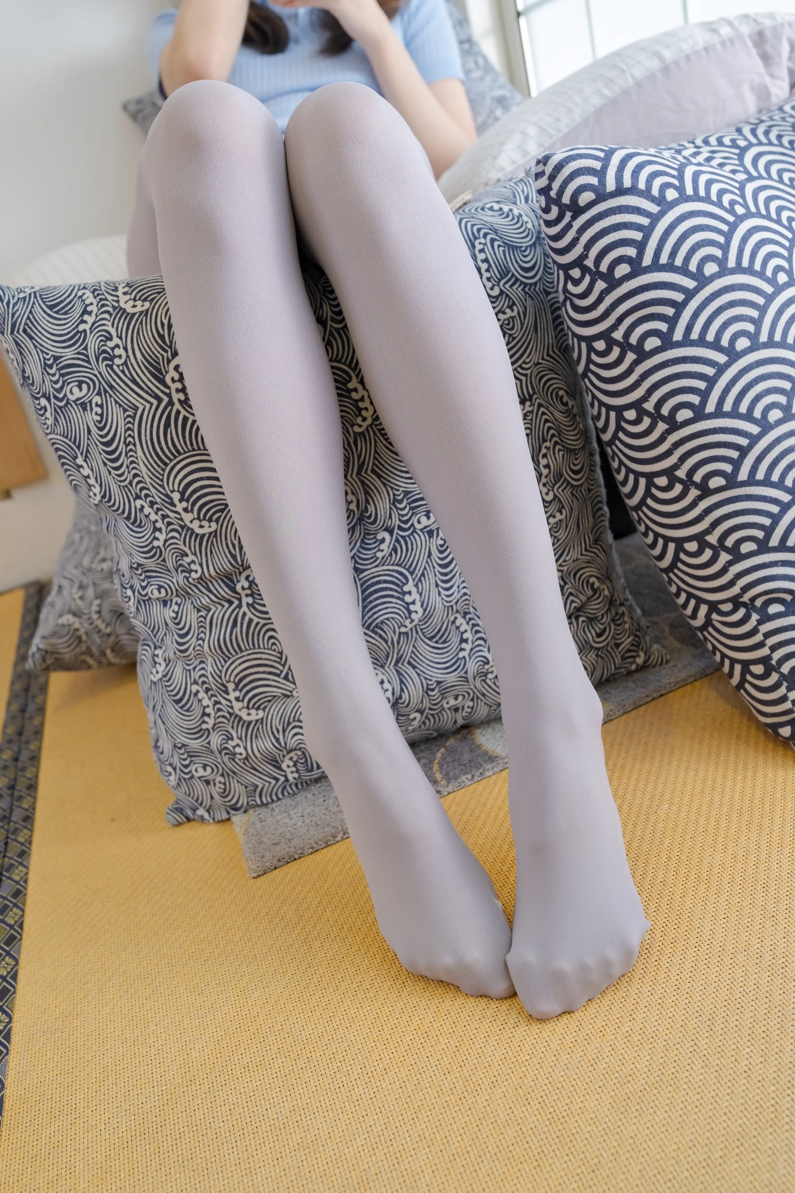 森萝财团 内部VIP系列 雏菊-04 灰丝死库水毛衣 [164P]