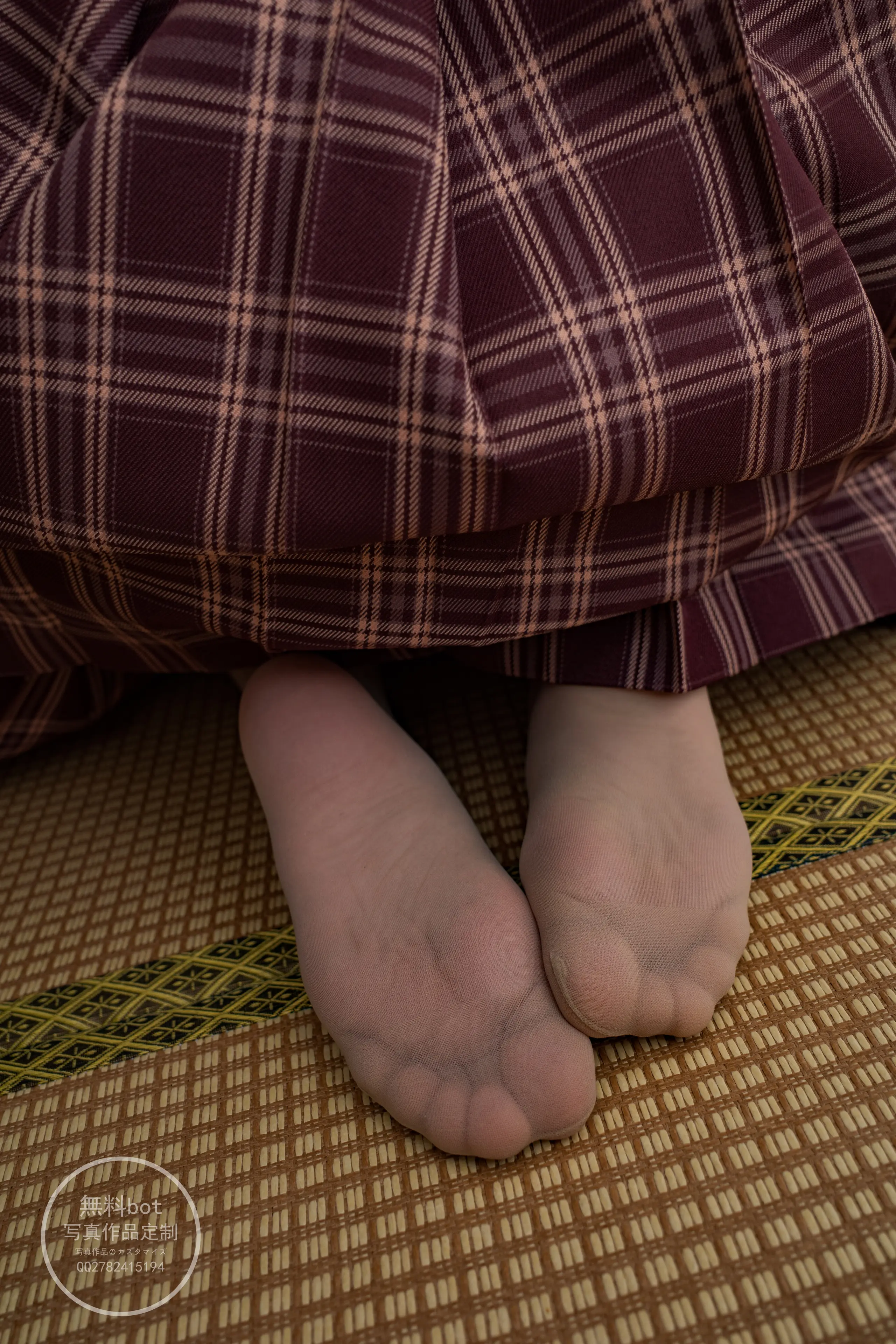 森萝财团 有料 依依 肉丝百褶小红裙 [95P]