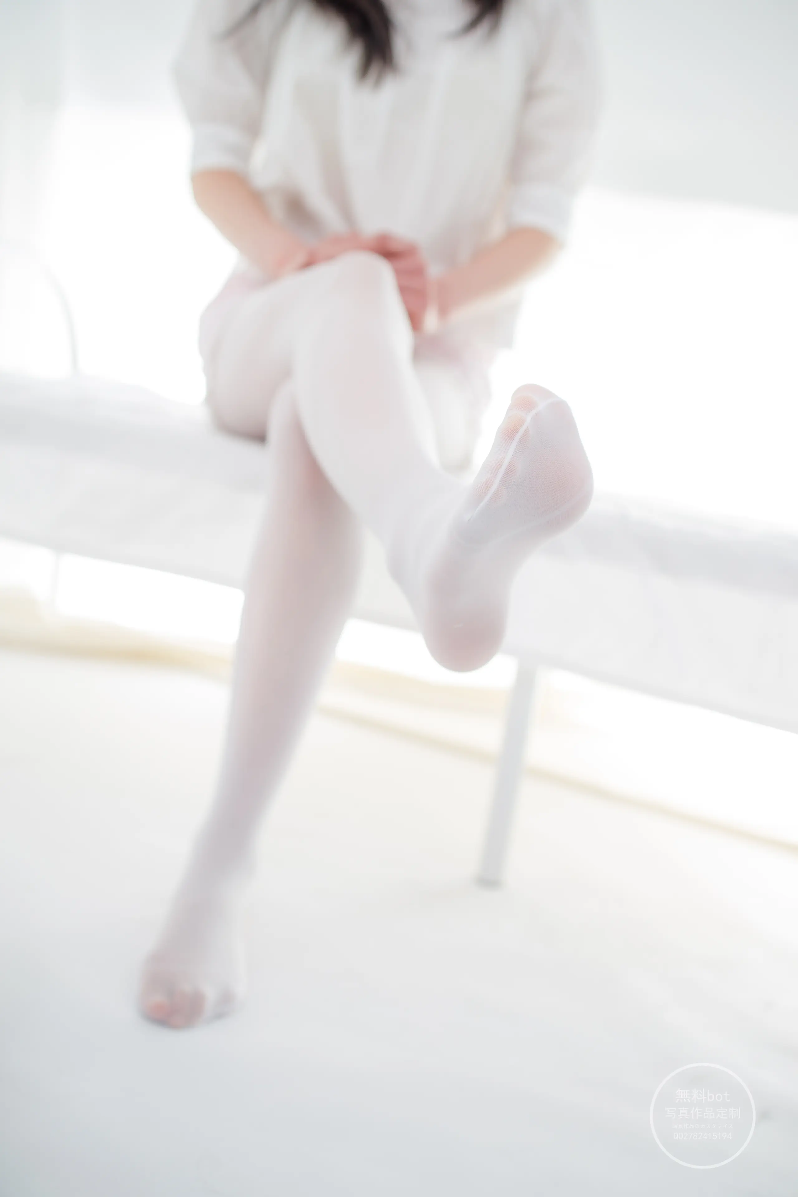 森萝财团 有料 吸吸 小清新少女的私房白丝 [53P]