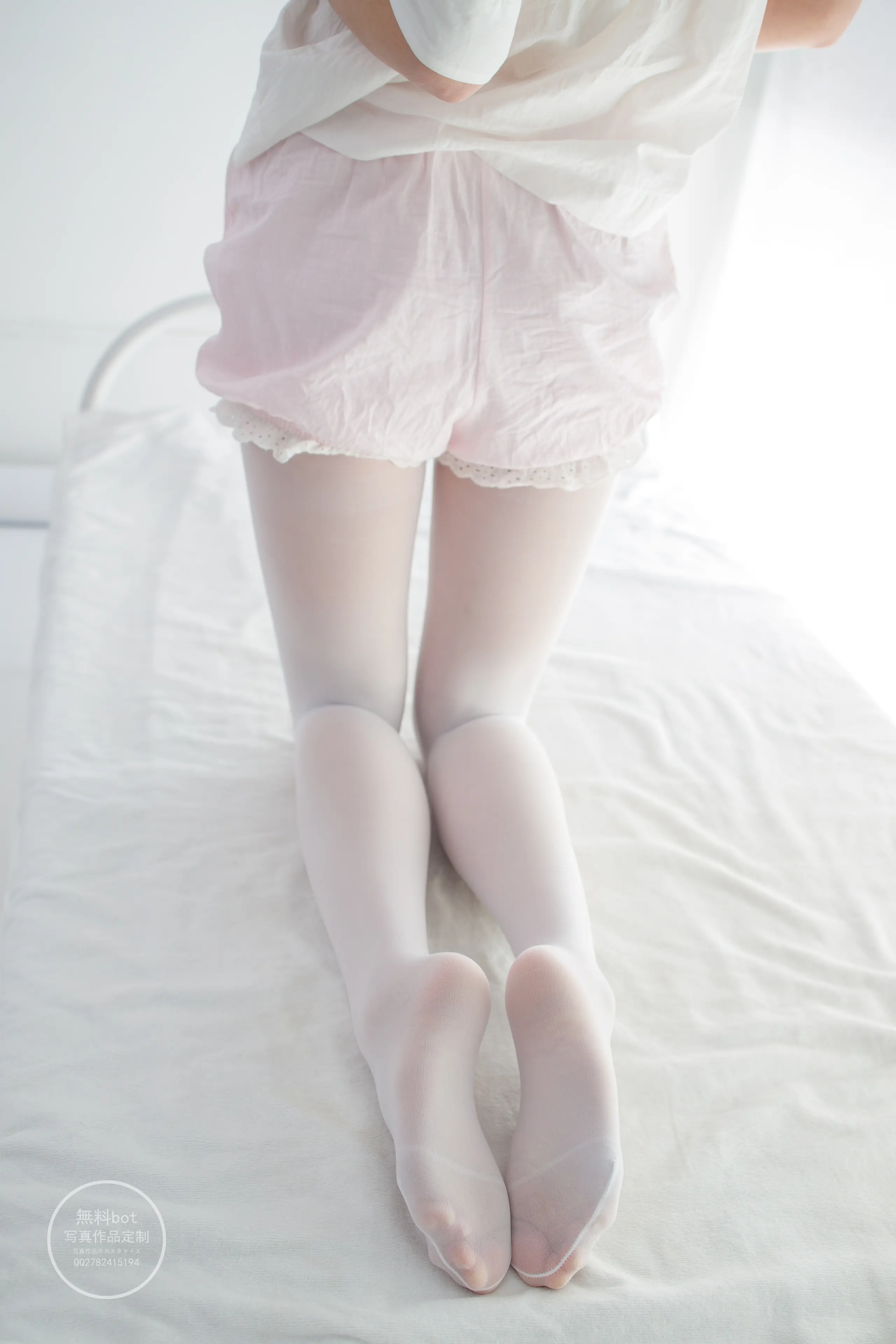 森萝财团 有料 吸吸 小清新少女的私房白丝 [53P]