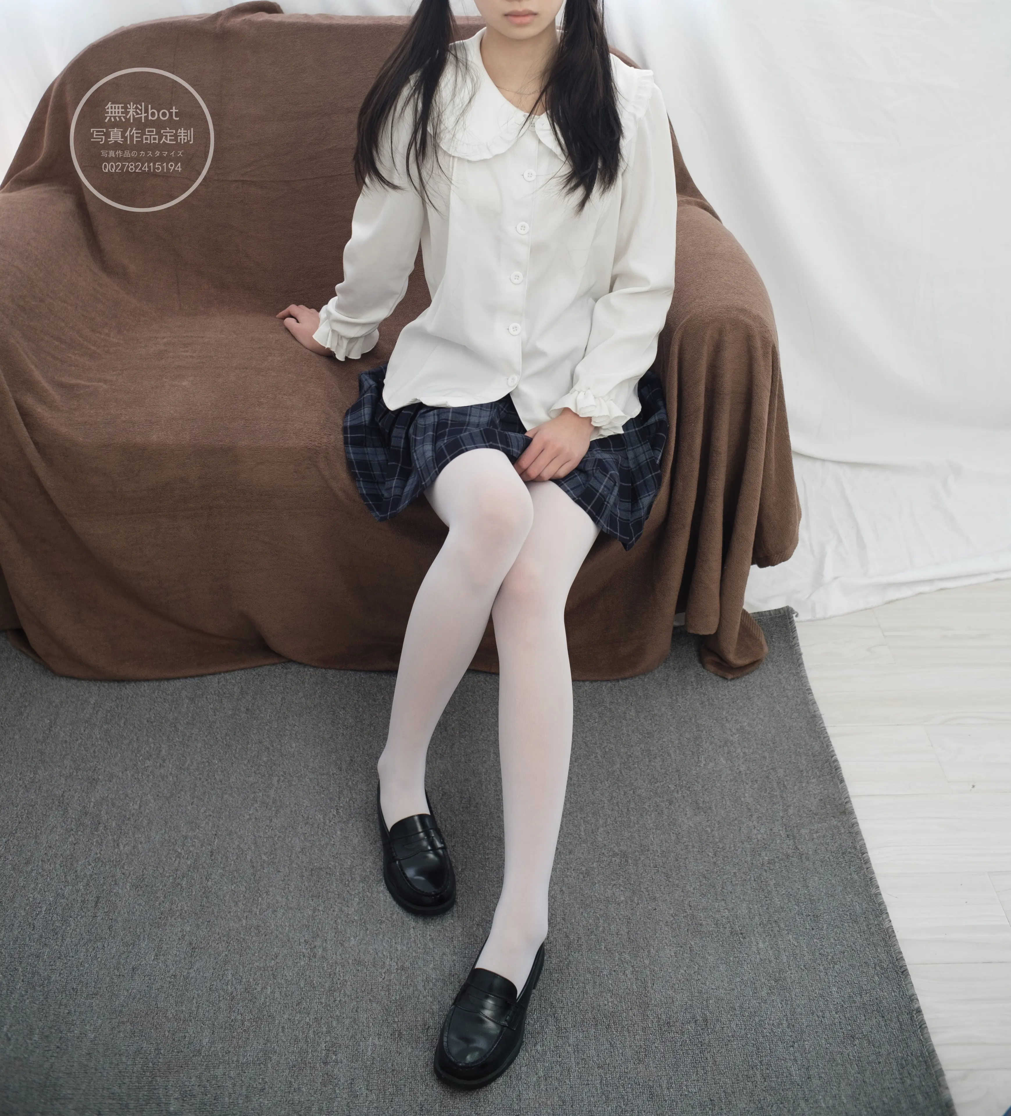 森萝财团 有料 吸吸 白丝少女的百褶裙 [71P]