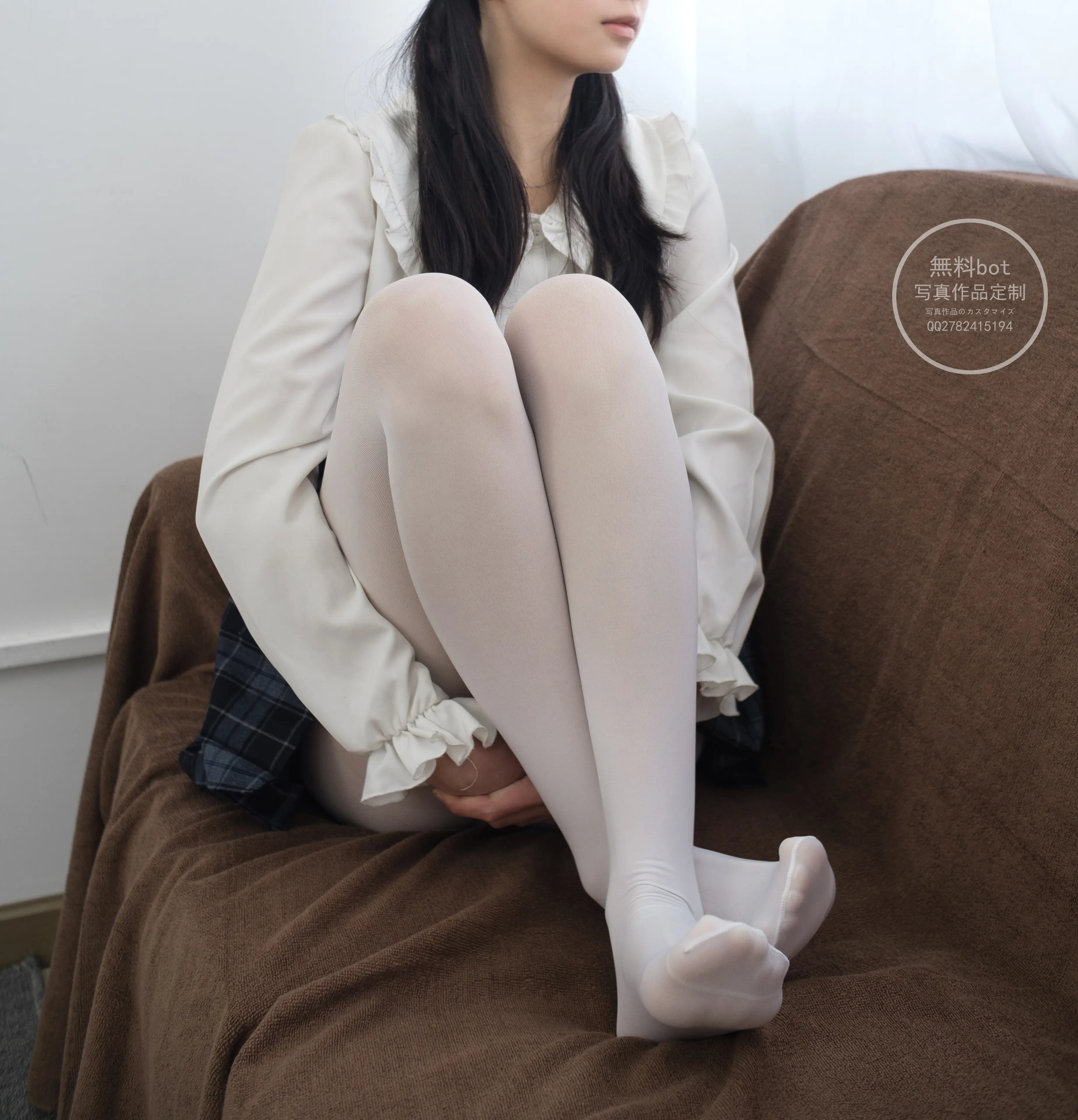 森萝财团 有料 吸吸 白丝少女的百褶裙 [71P]