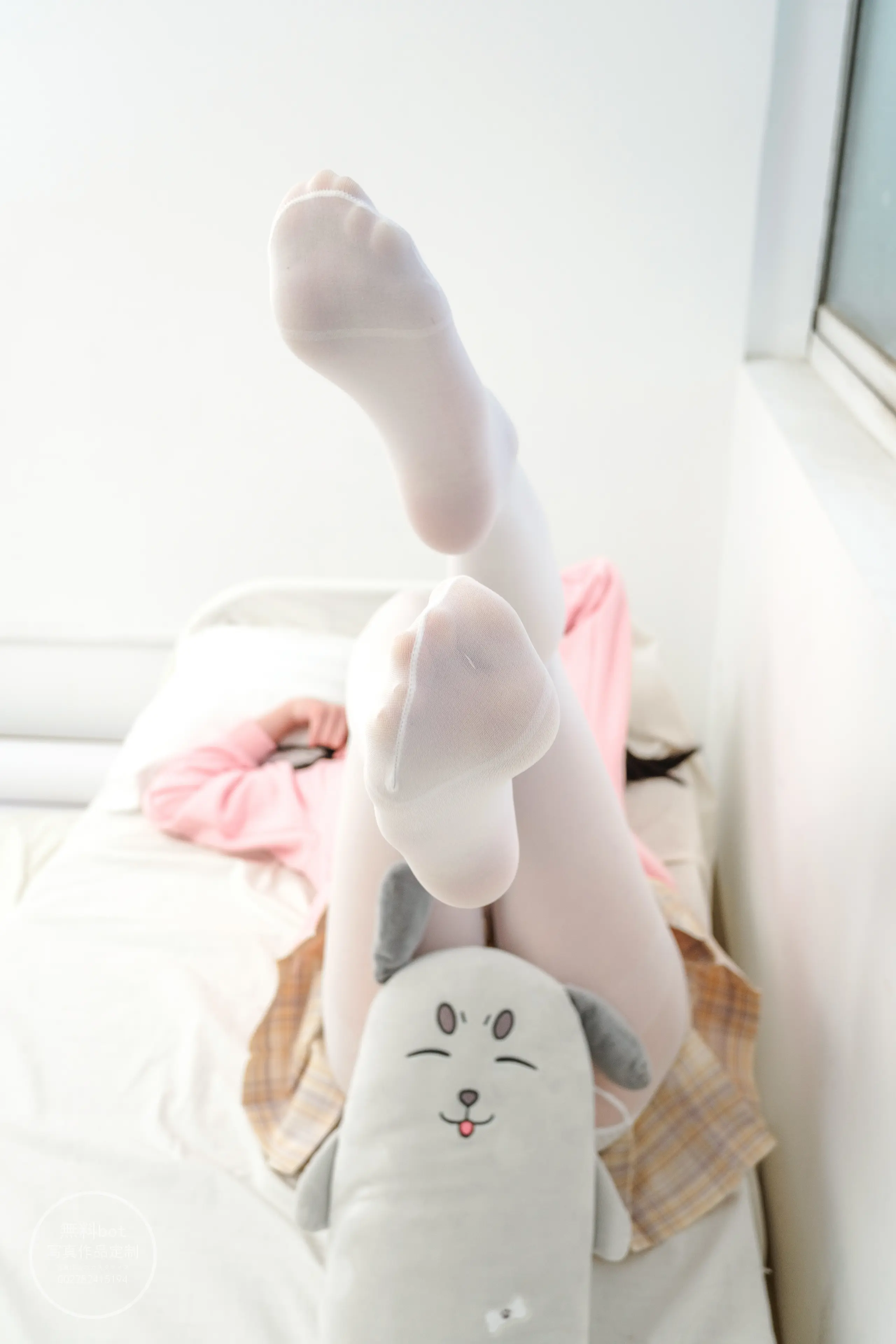 森萝财团 有料 吸吸 白丝百褶裙小萝莉,可爱的双马尾！ [51P]