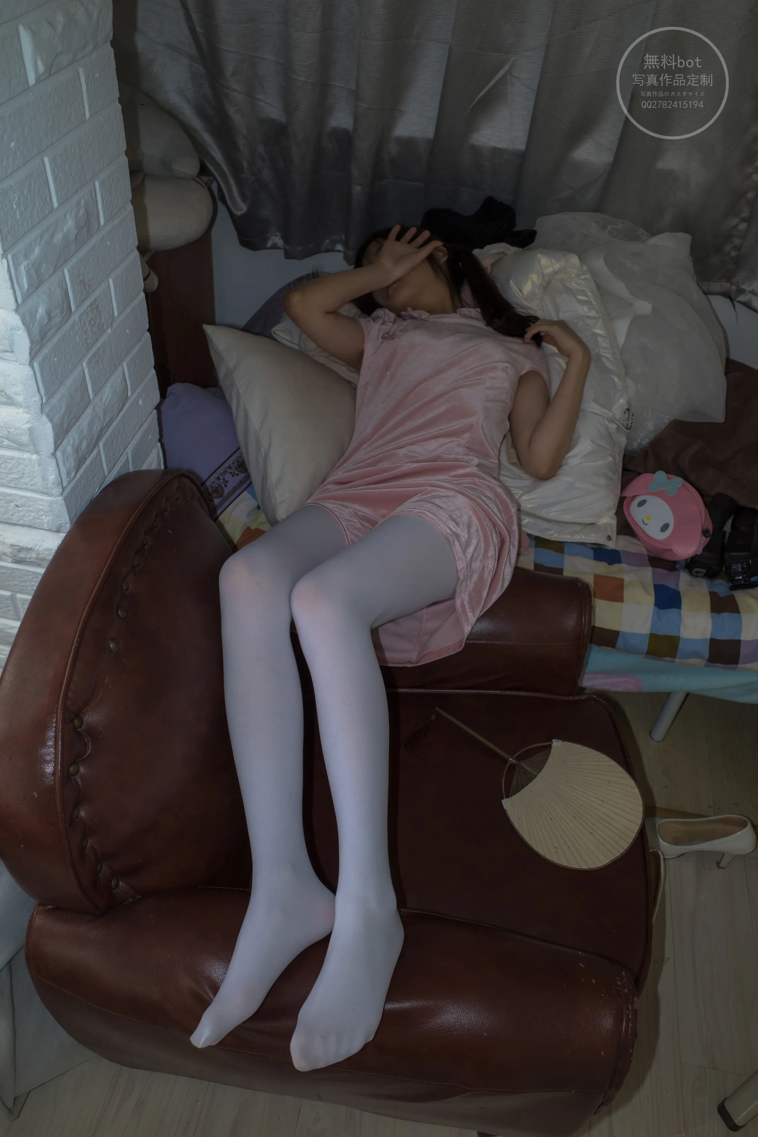 森萝财团 有料 吸吸 穿着旗袍的双马尾小萝莉 [85P]