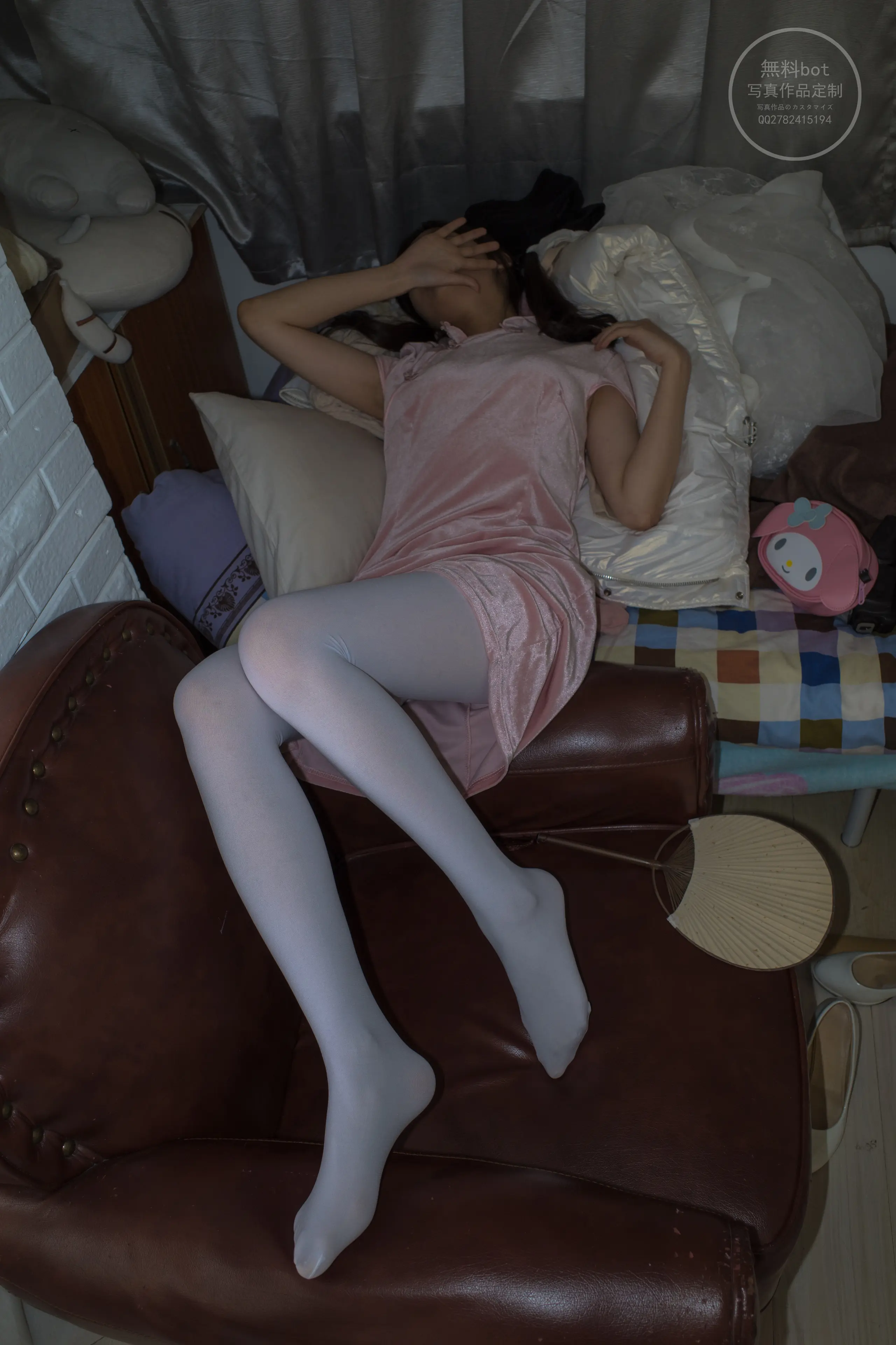 森萝财团 有料 吸吸 穿着旗袍的双马尾小萝莉 [85P]