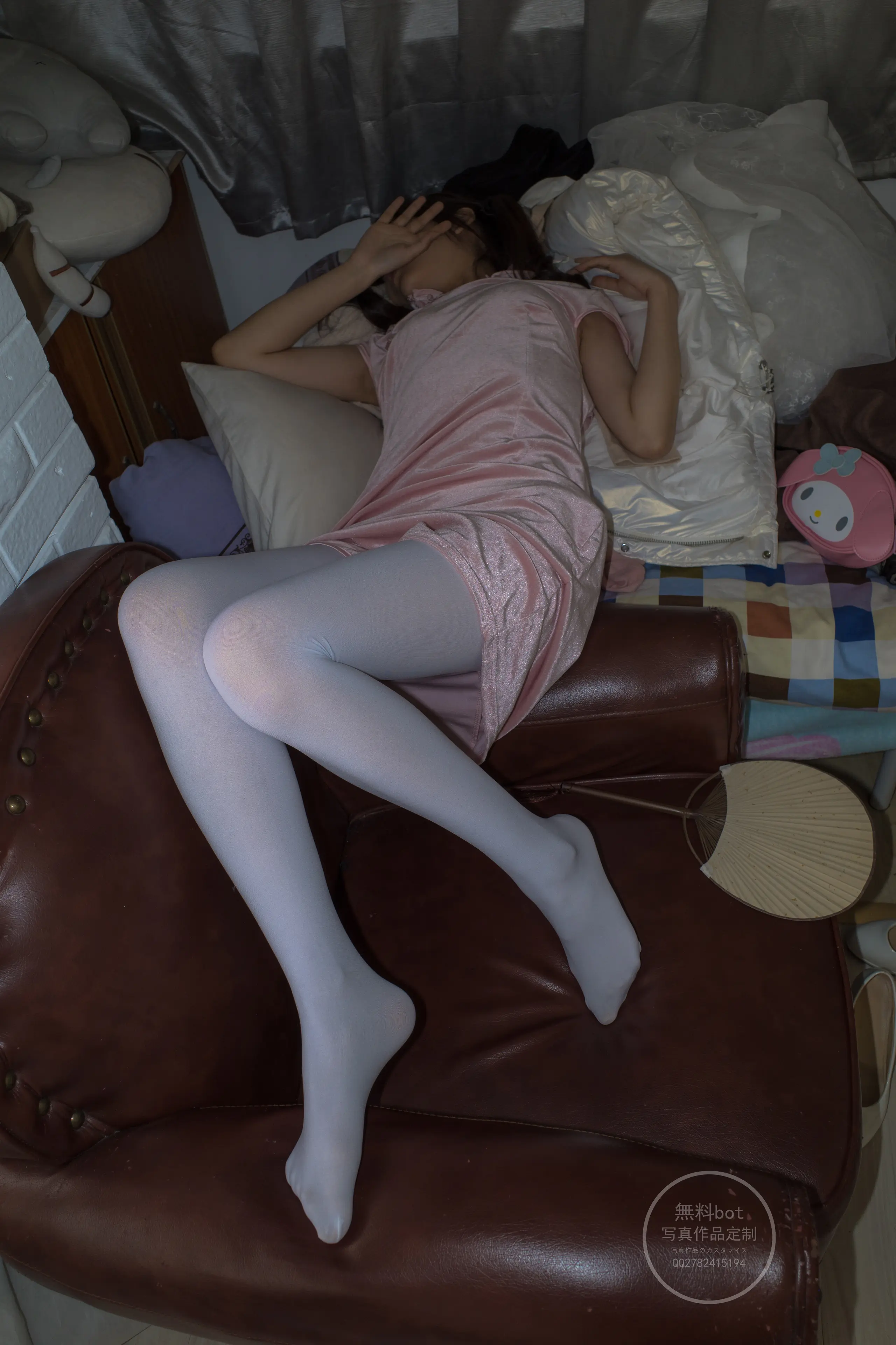 森萝财团 有料 吸吸 穿着旗袍的双马尾小萝莉 [85P]