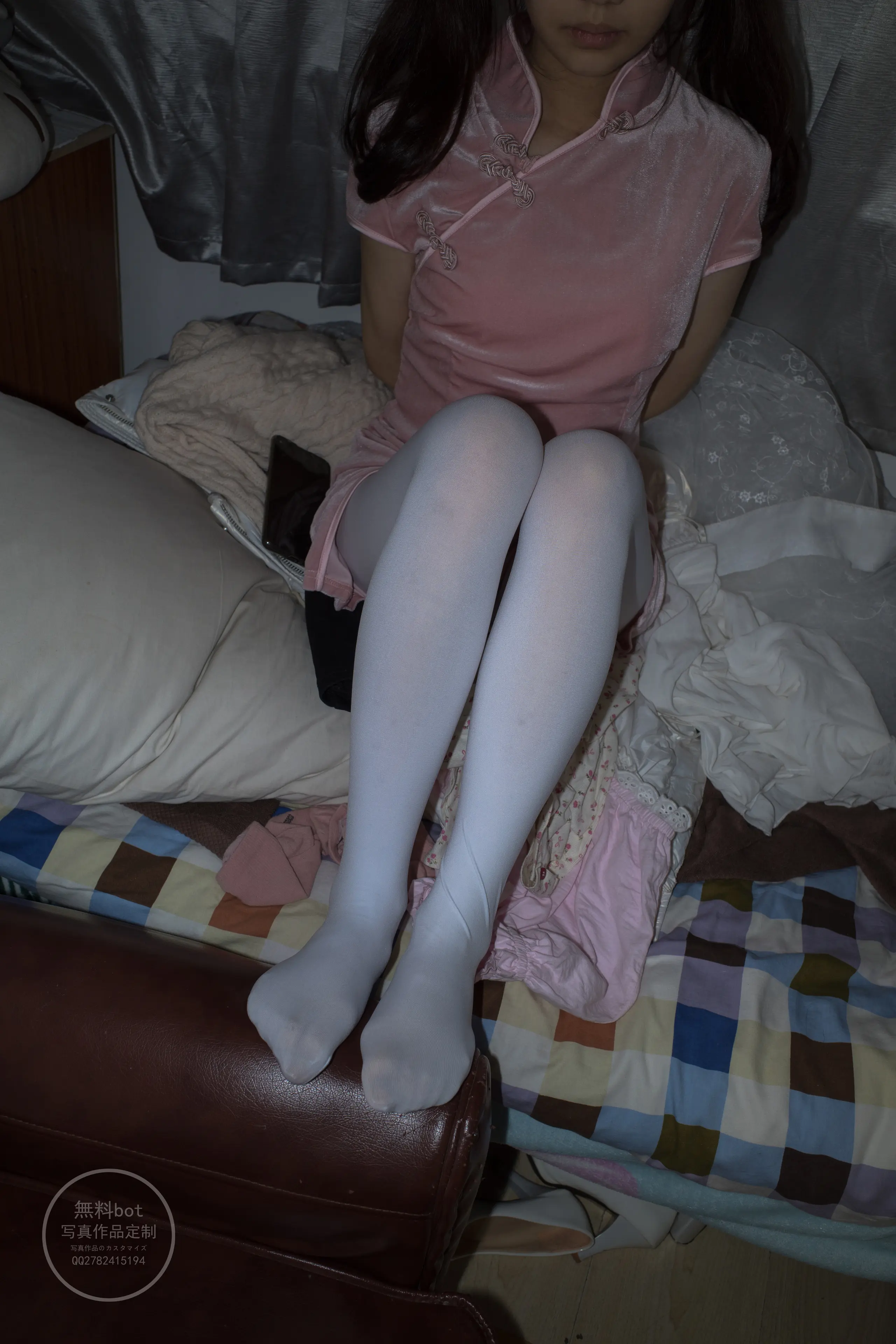 森萝财团 有料 吸吸 穿着旗袍的双马尾小萝莉 [85P]