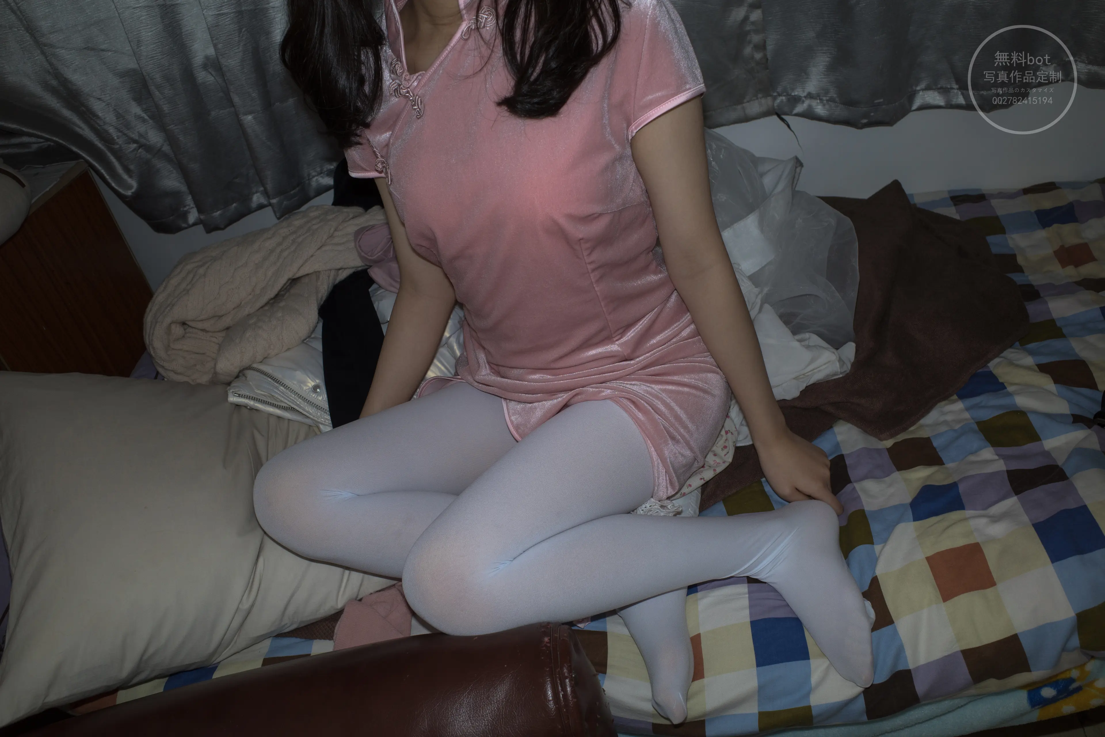 森萝财团 有料 吸吸 穿着旗袍的双马尾小萝莉 [85P]