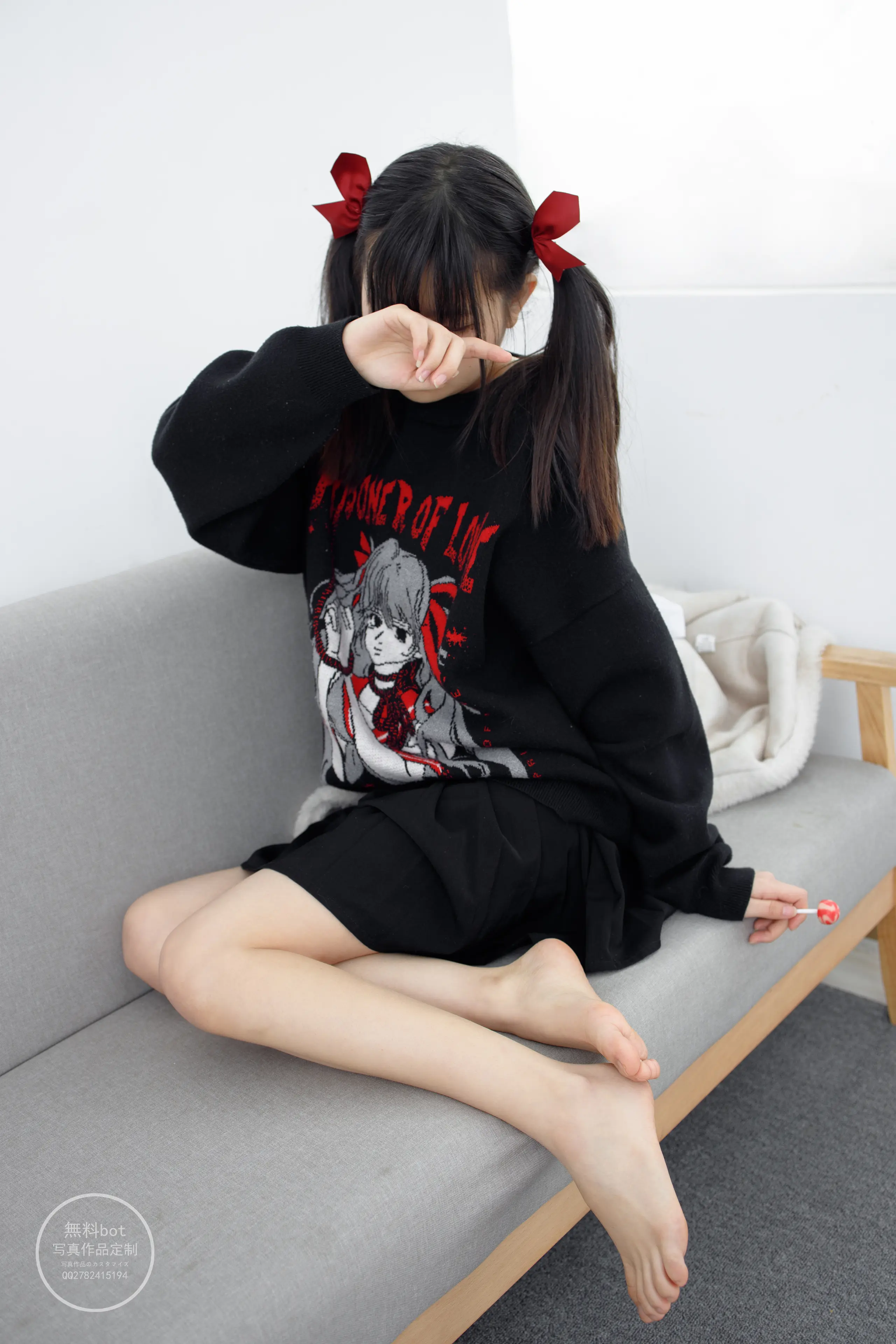 森萝财团 有料 小奶糕Milky 双马尾美少女的白丝美腿 [87P]