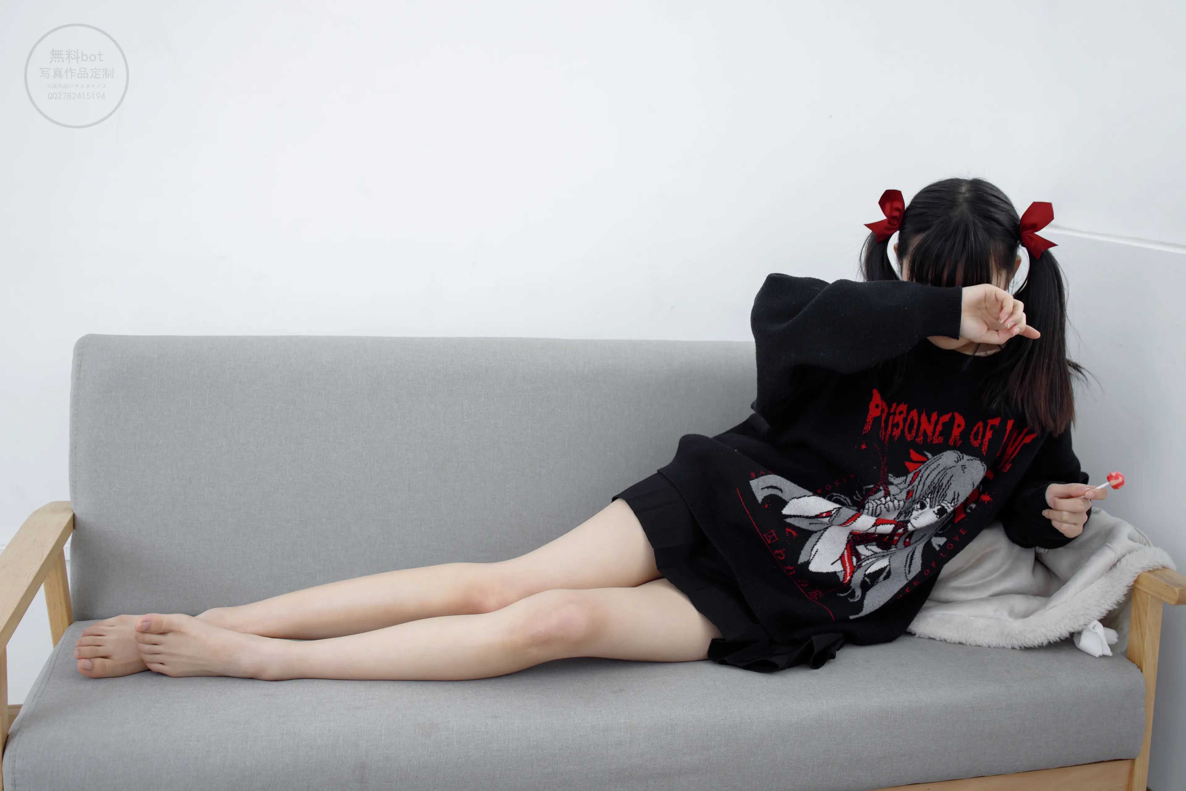 森萝财团 有料 小奶糕Milky 双马尾美少女的白丝美腿 [87P]