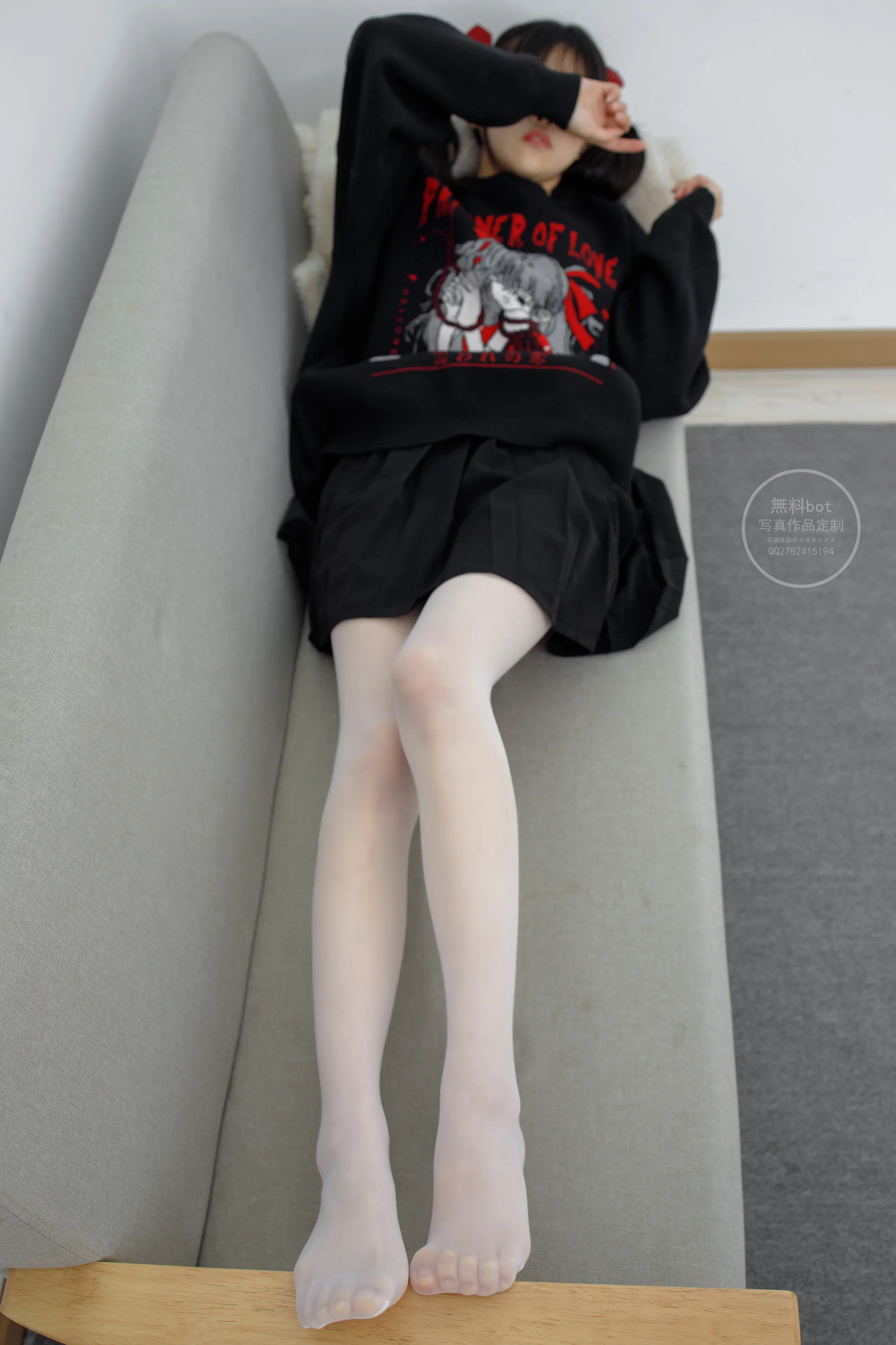 森萝财团 有料 小奶糕Milky 双马尾美少女的白丝美腿 [87P]