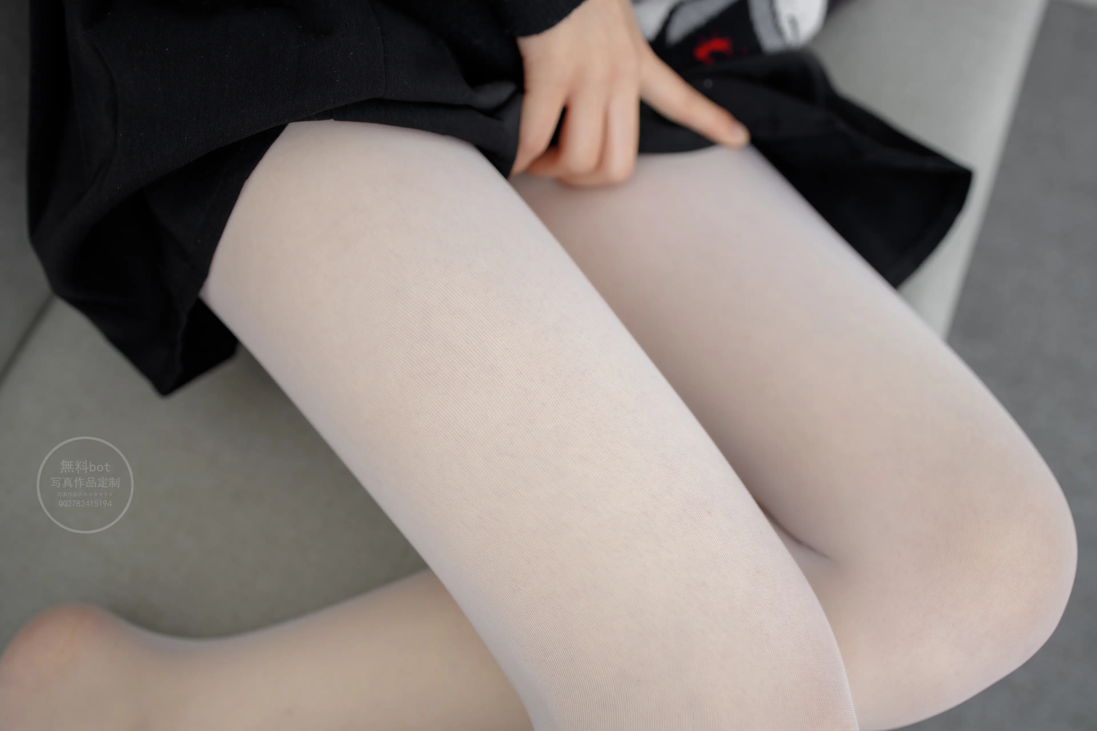 森萝财团 有料 小奶糕Milky 双马尾美少女的白丝美腿 [87P]