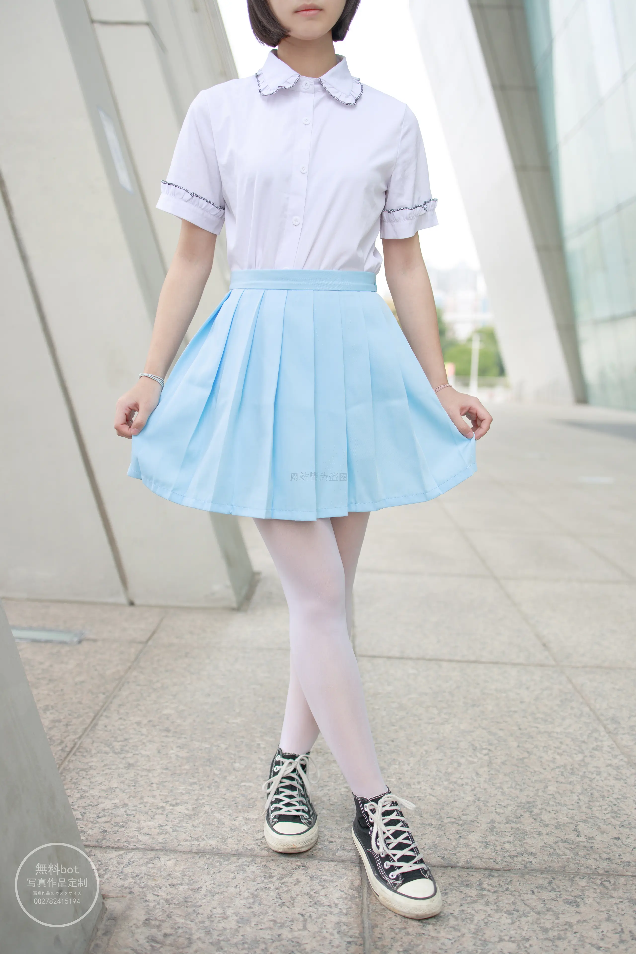 森萝财团 有料 小茵 公园白丝 [68P]