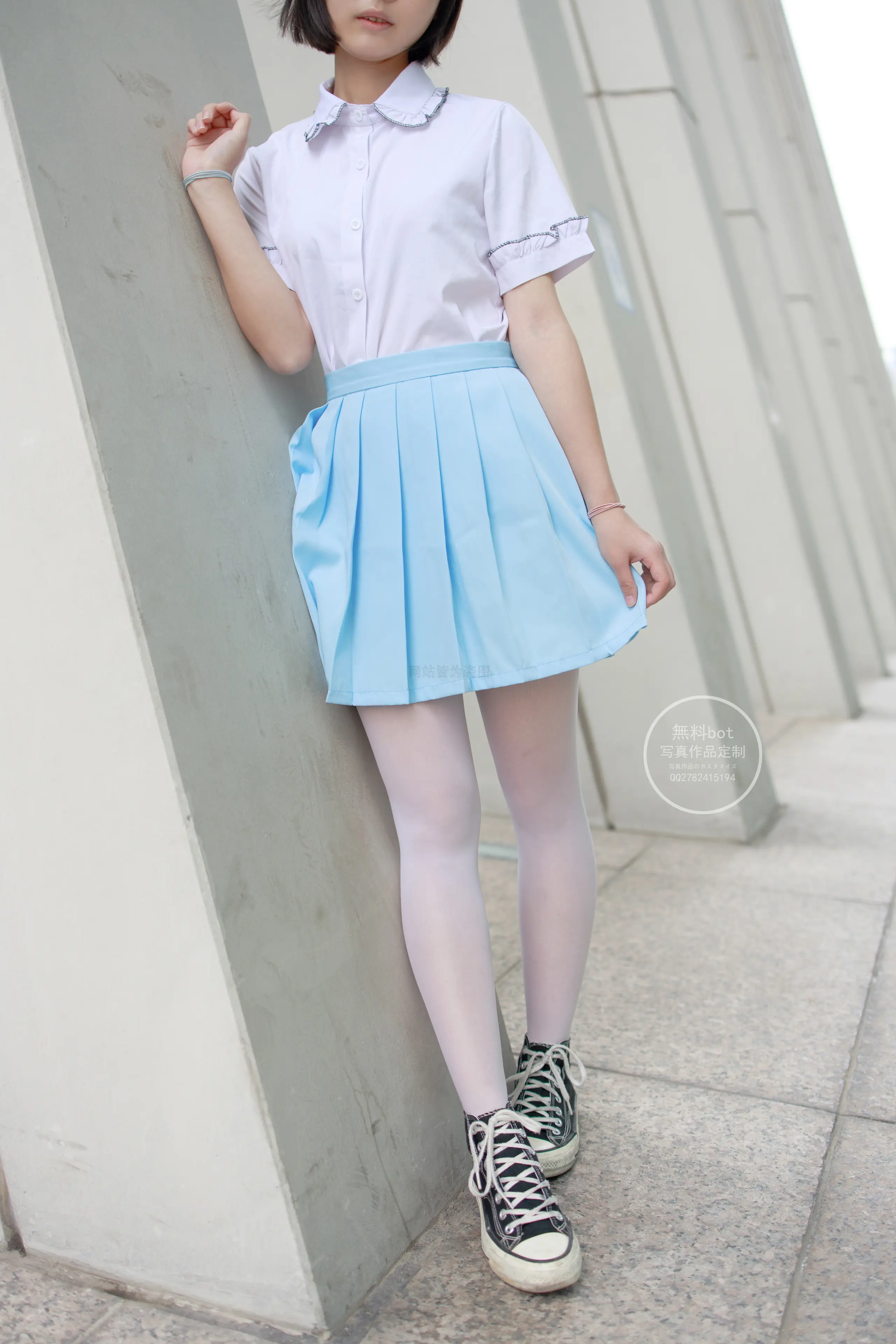 森萝财团 有料 小茵 公园白丝 [68P]