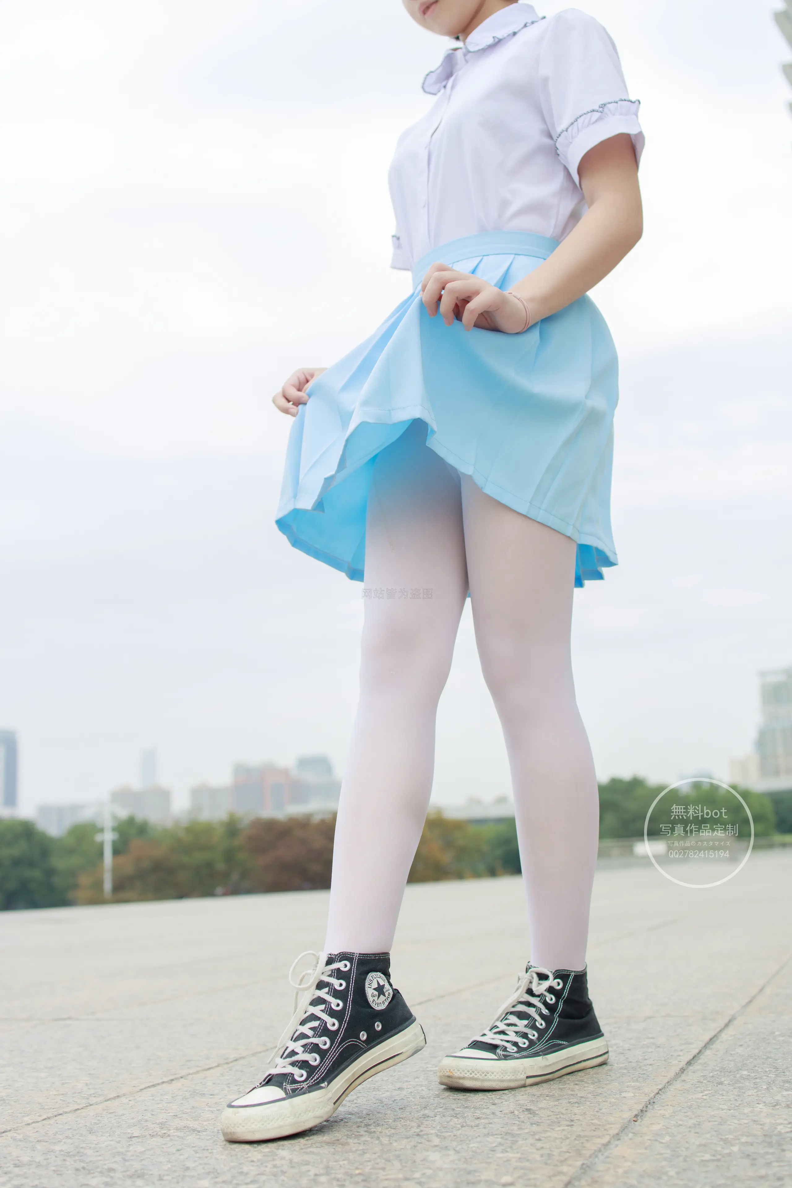 森萝财团 有料 小茵 公园白丝 [68P]