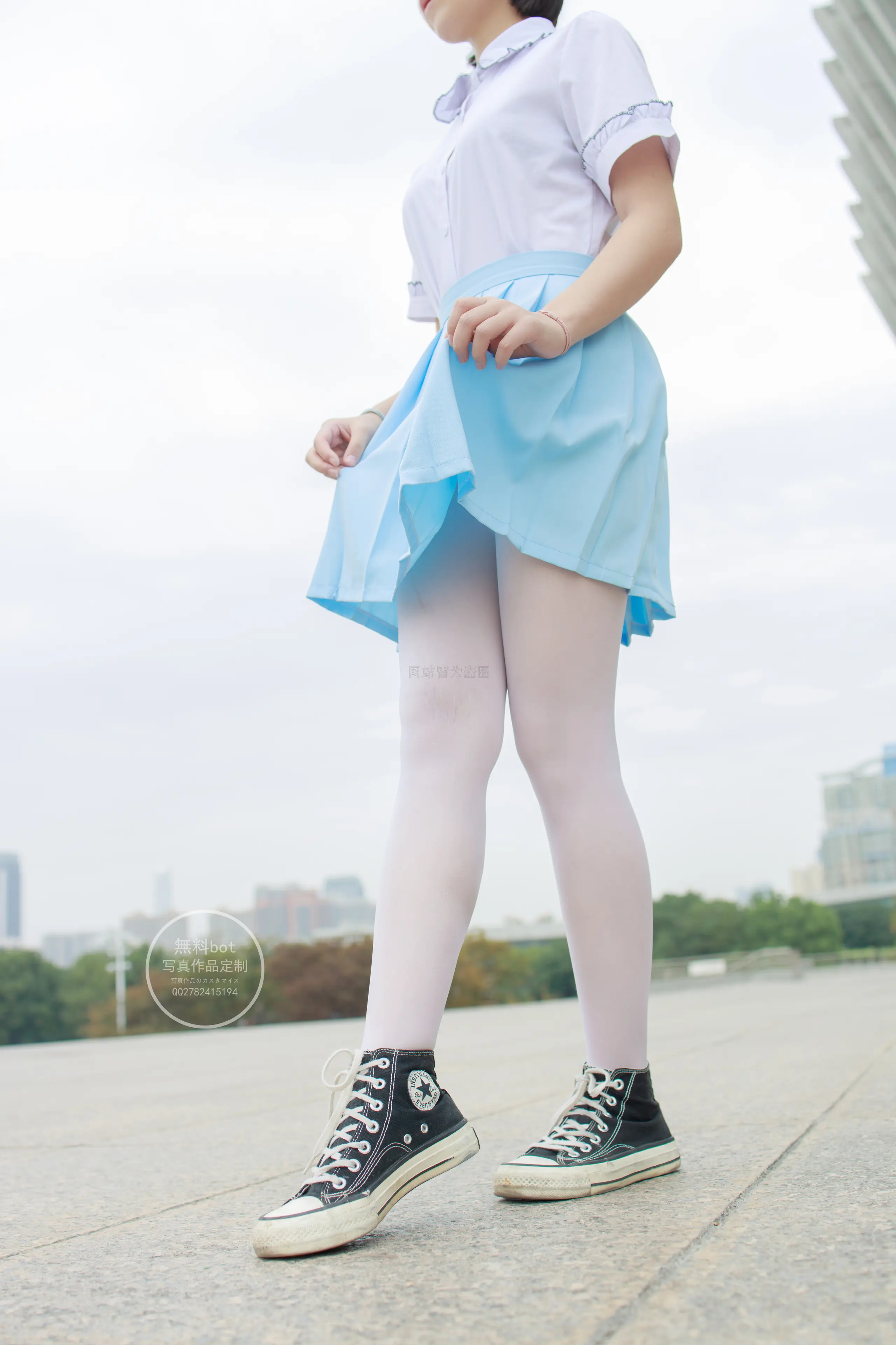 森萝财团 有料 小茵 公园白丝 [68P]