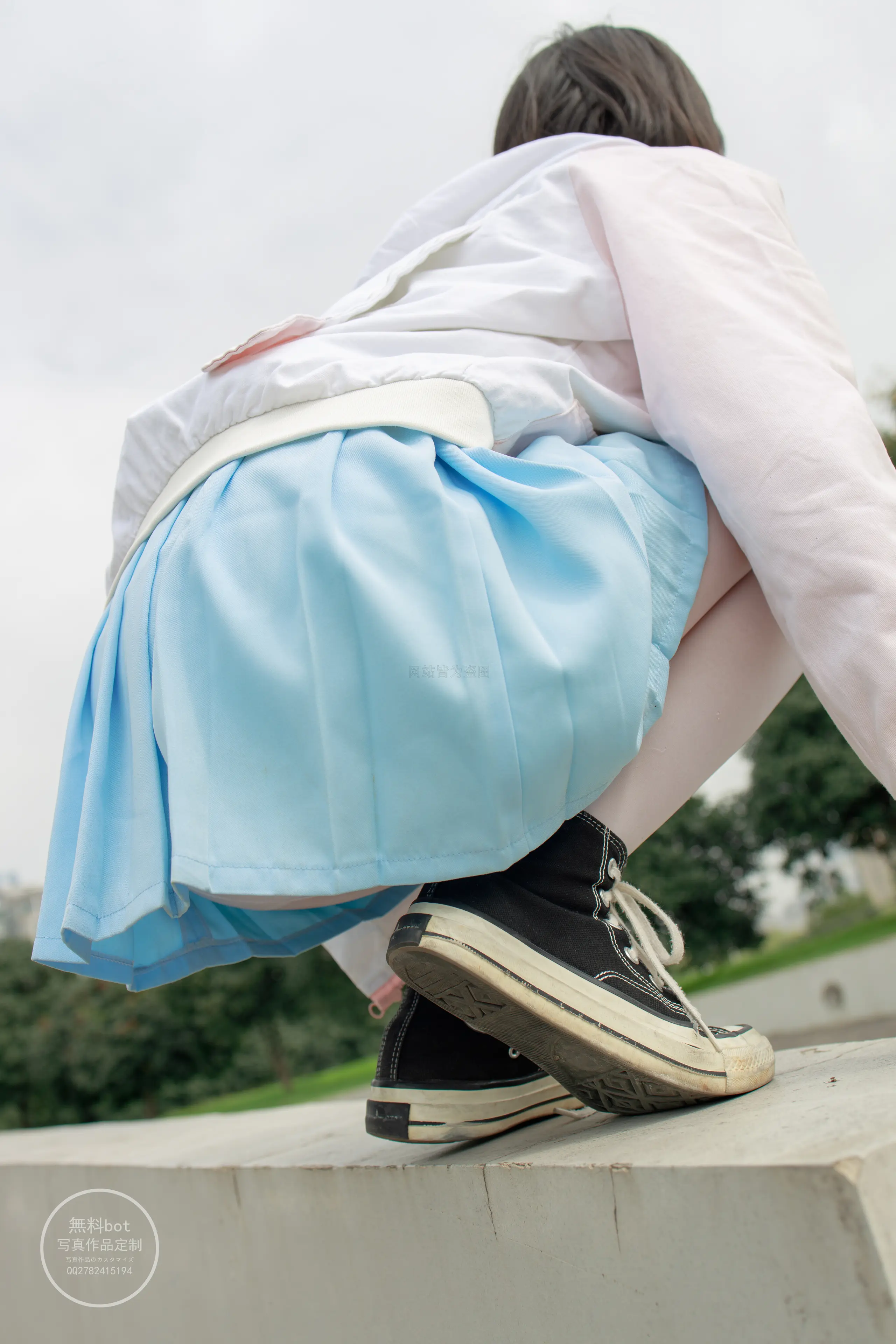 森萝财团 有料 小茵 公园白丝 [68P]