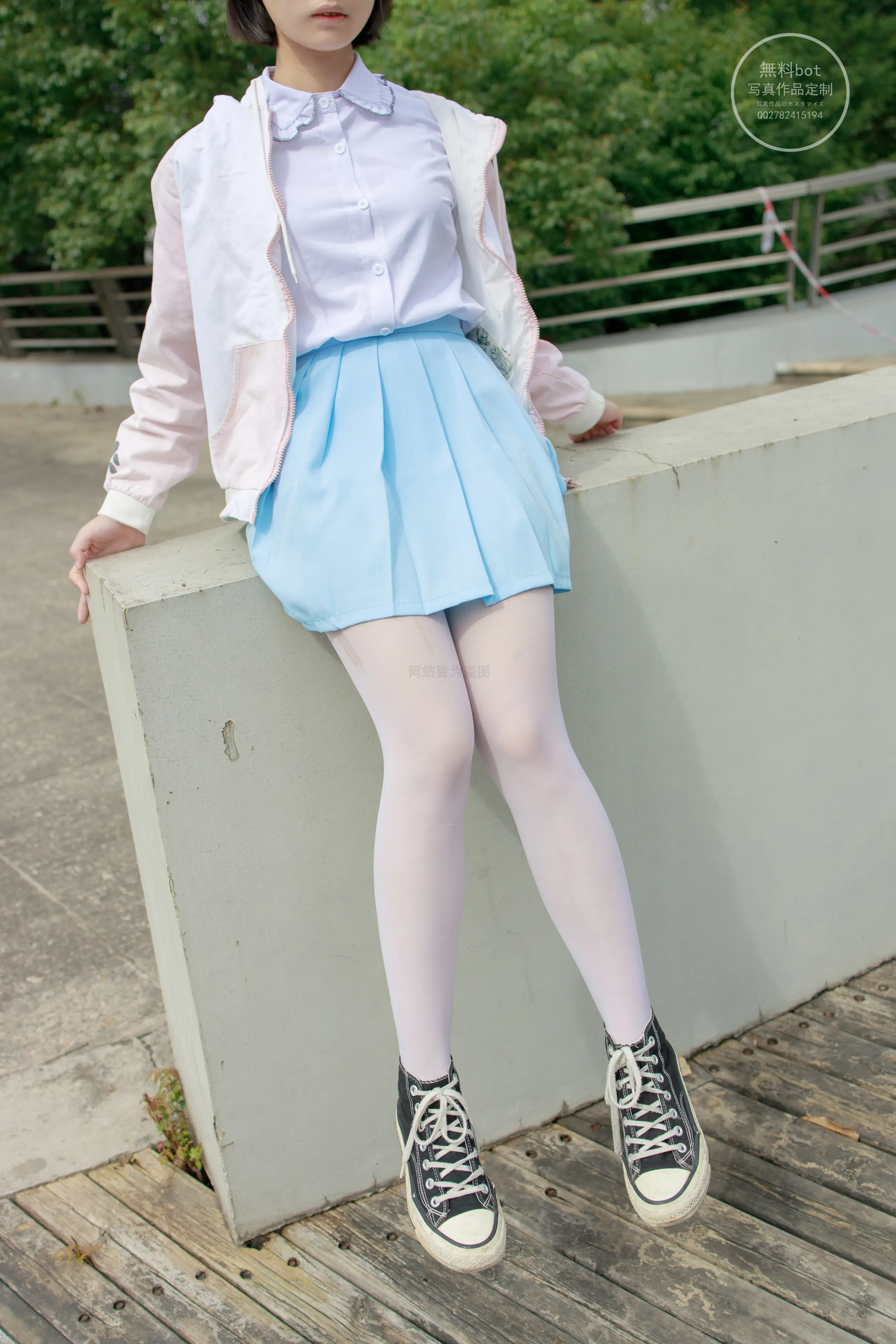 森萝财团 有料 小茵 公园白丝 [68P]