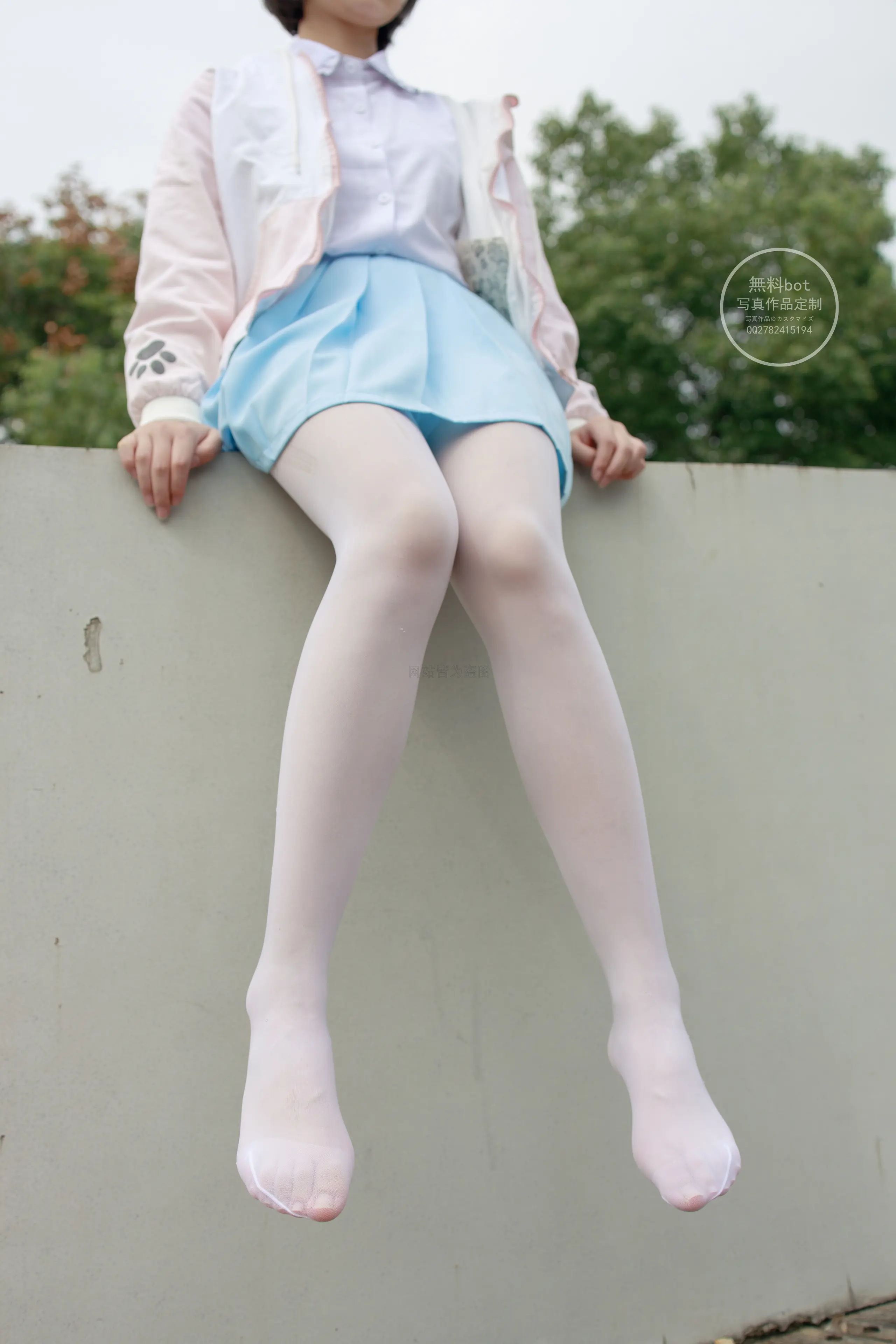 森萝财团 有料 小茵 公园白丝 [68P]