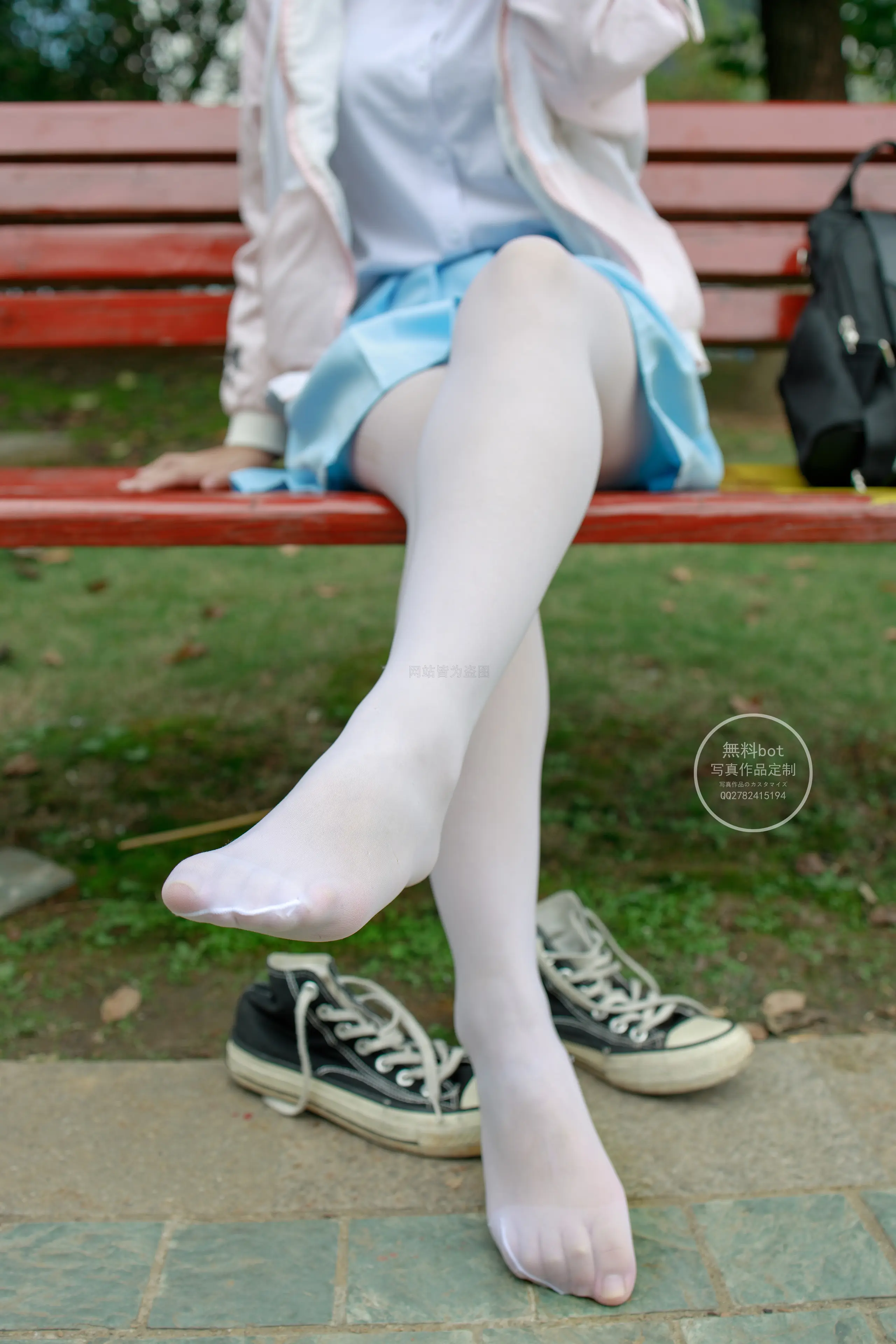 森萝财团 有料 小茵 公园白丝 [68P]