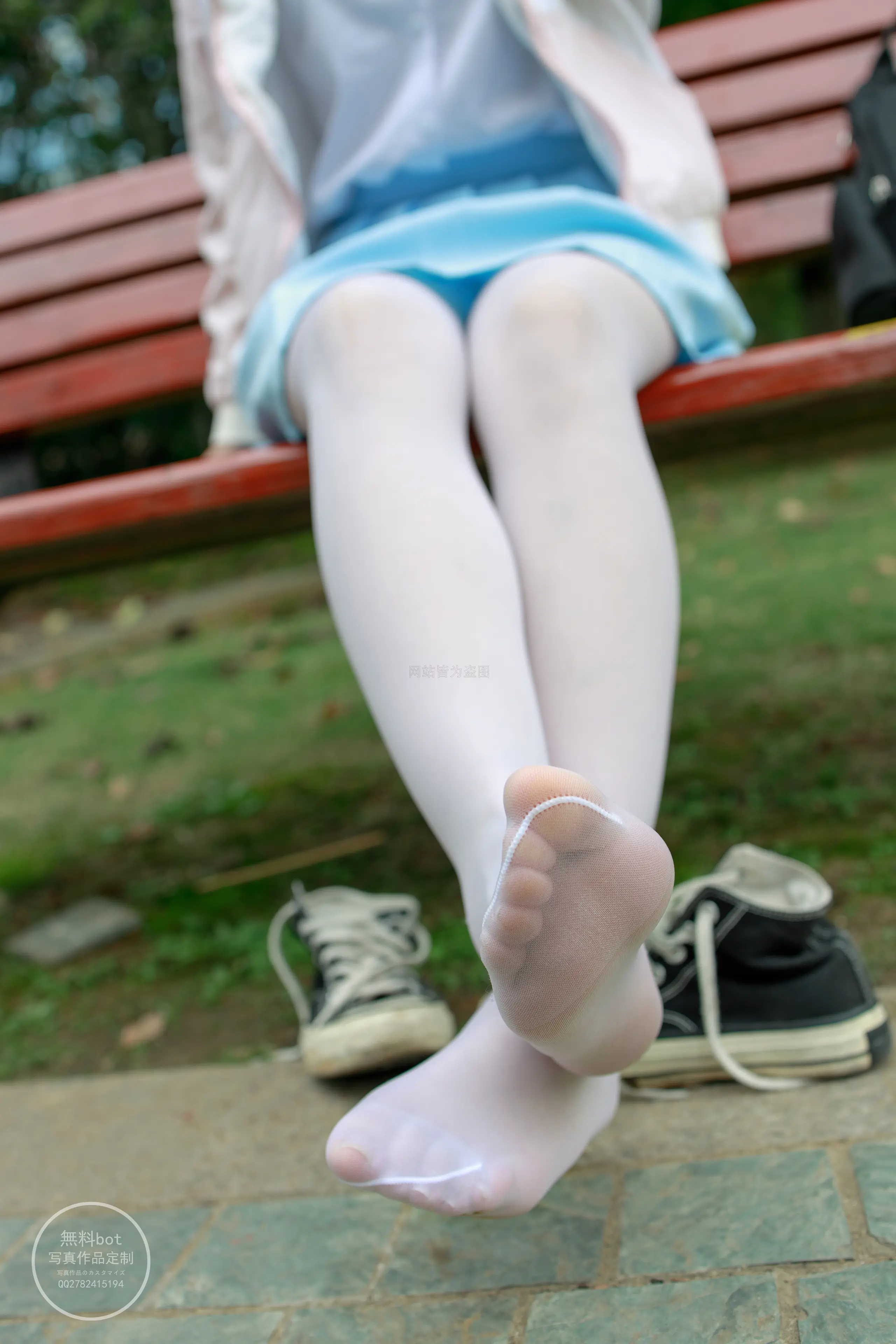 森萝财团 有料 小茵 公园白丝 [68P]