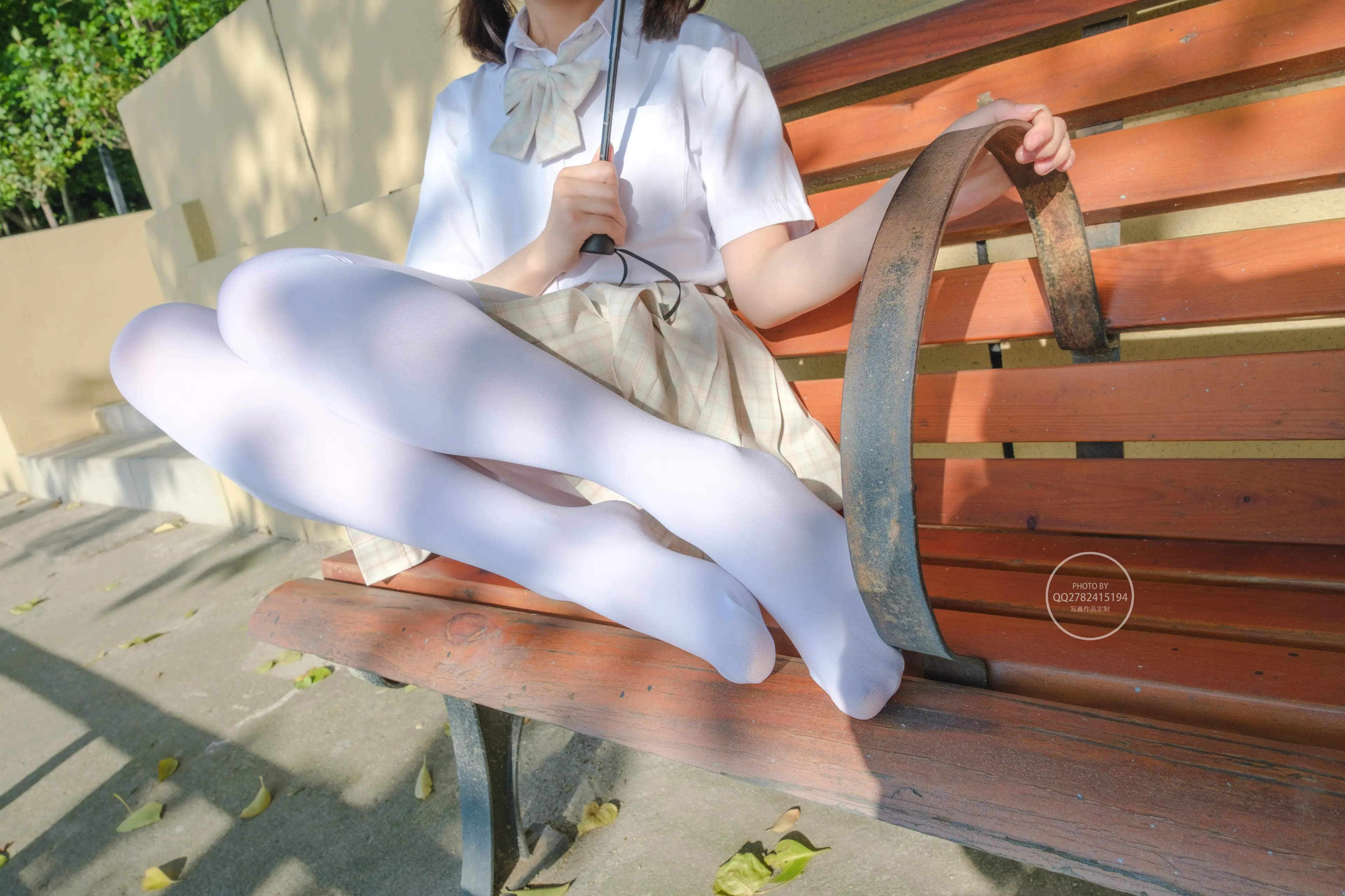 森萝财团 有料 海边JK制服白丝 [95P]