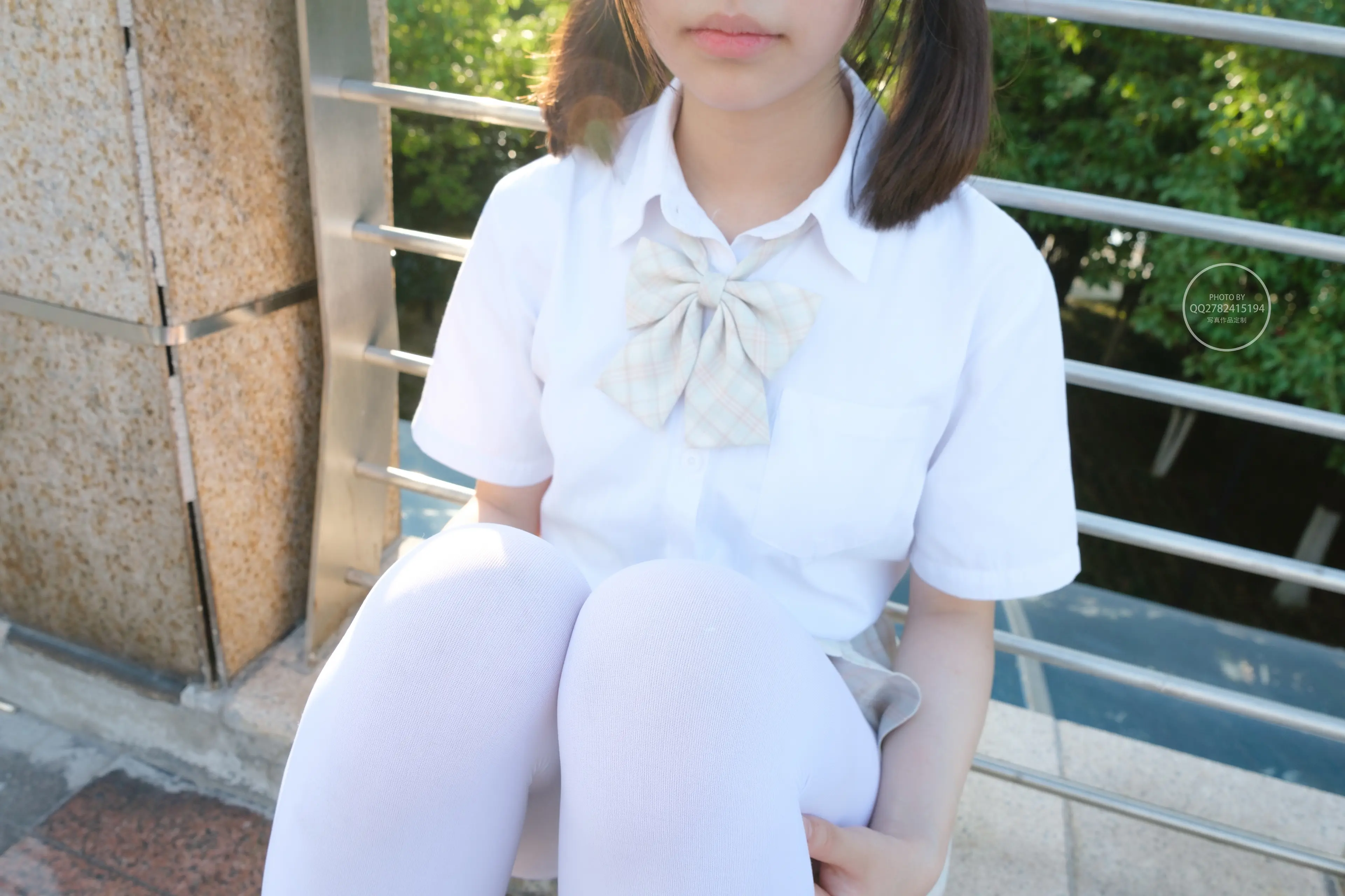 森萝财团 有料 海边JK制服白丝 [95P]