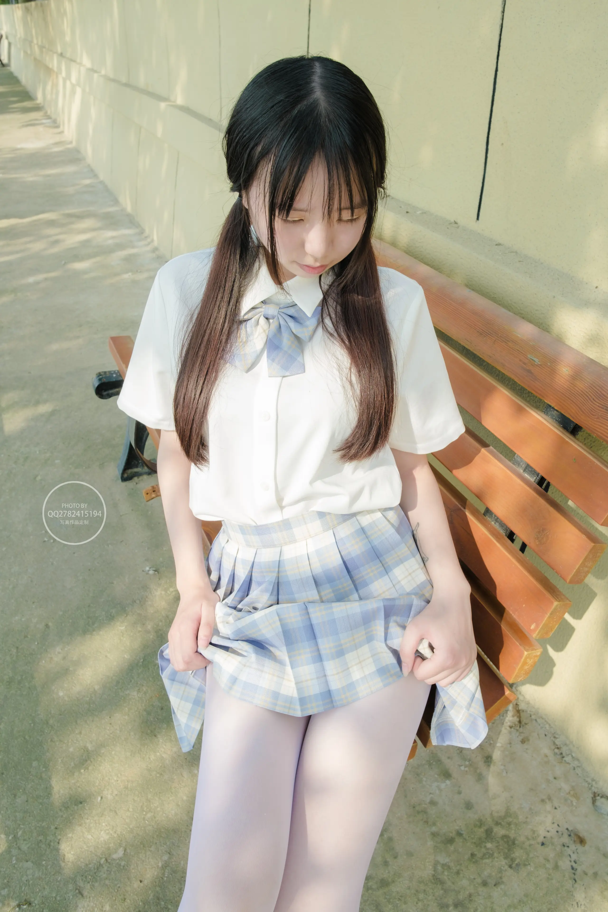 森萝财团 有料 百褶裙白 [85P]