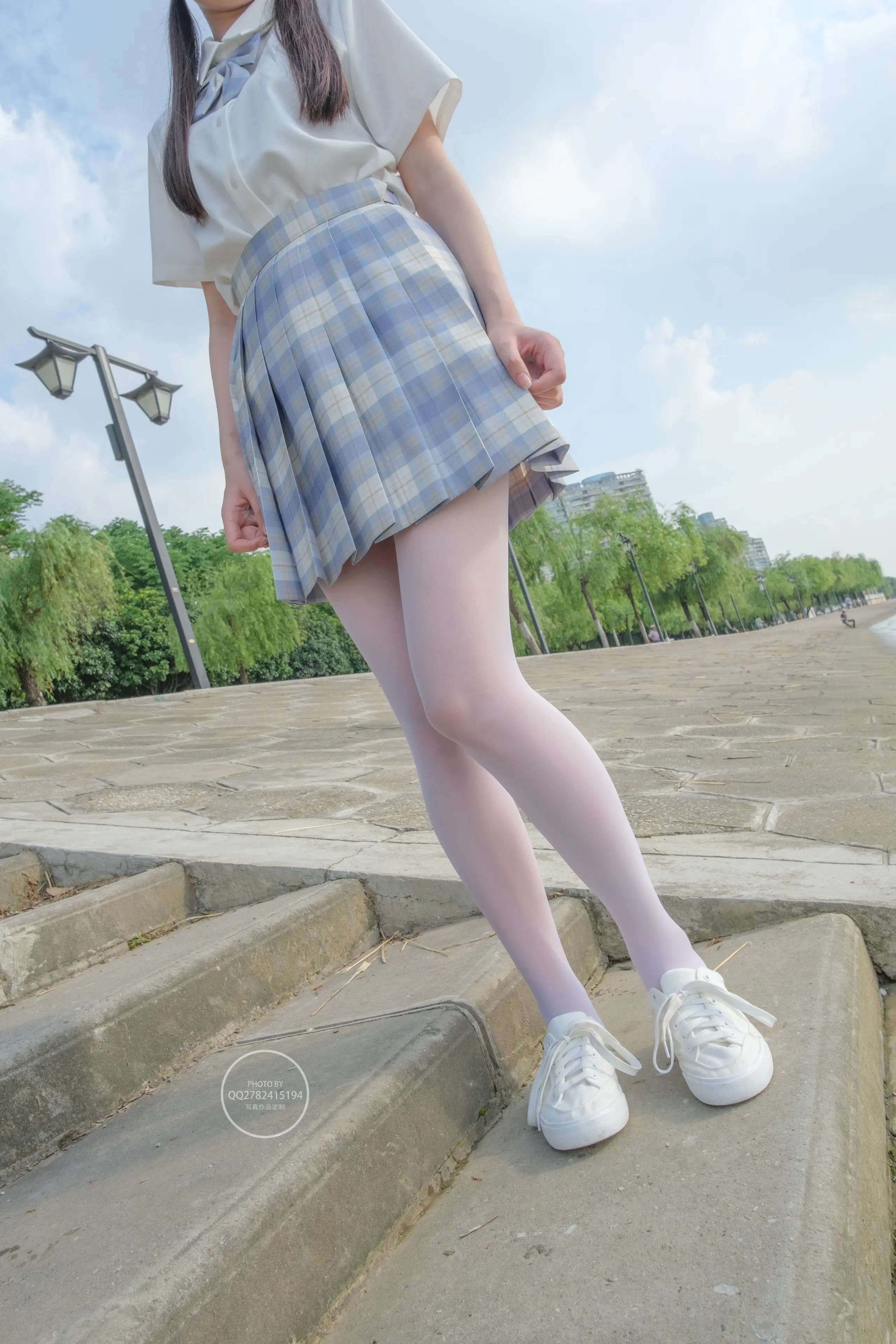 森萝财团 有料 百褶裙白 [85P]