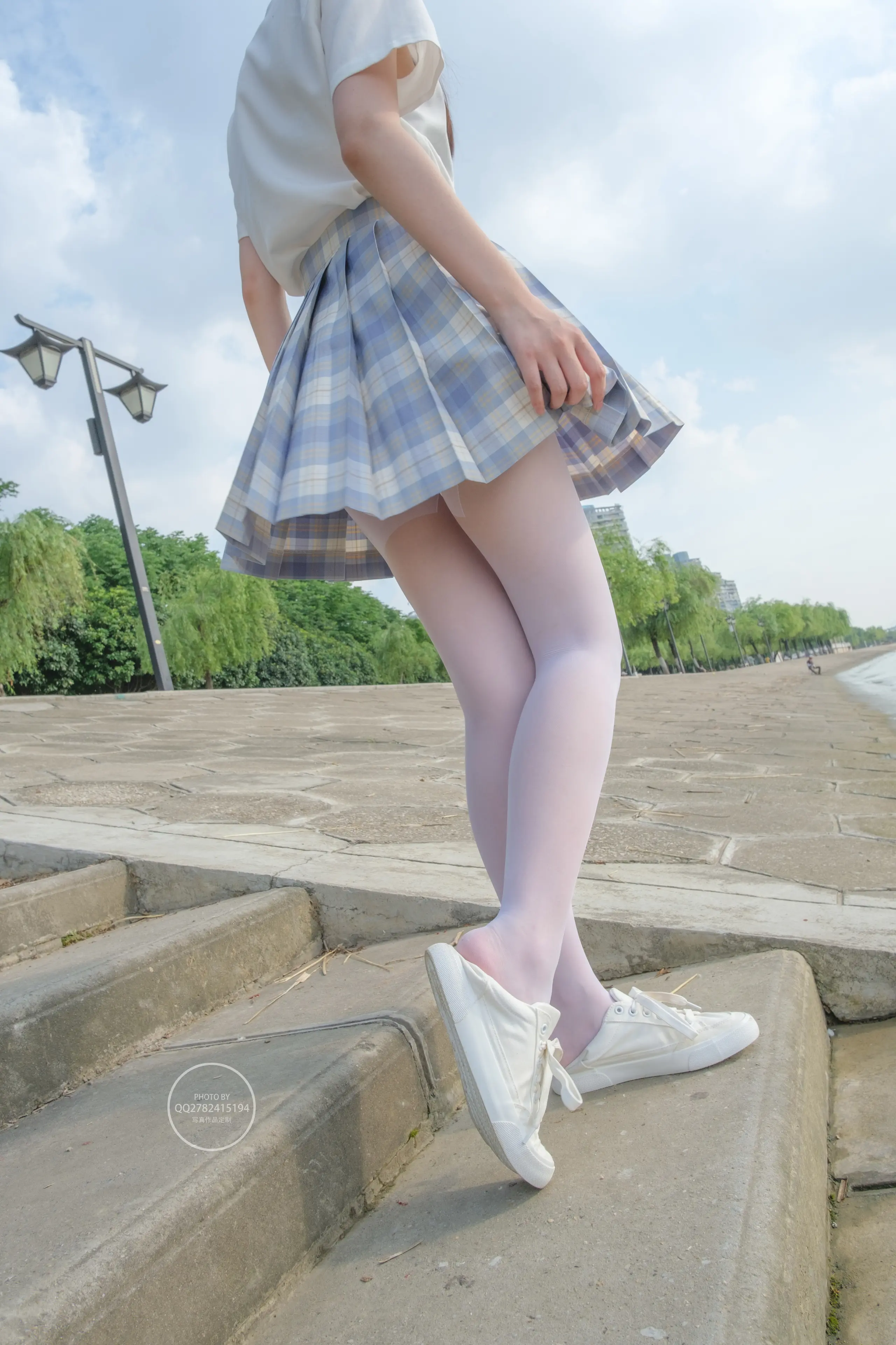 森萝财团 有料 百褶裙白 [85P]