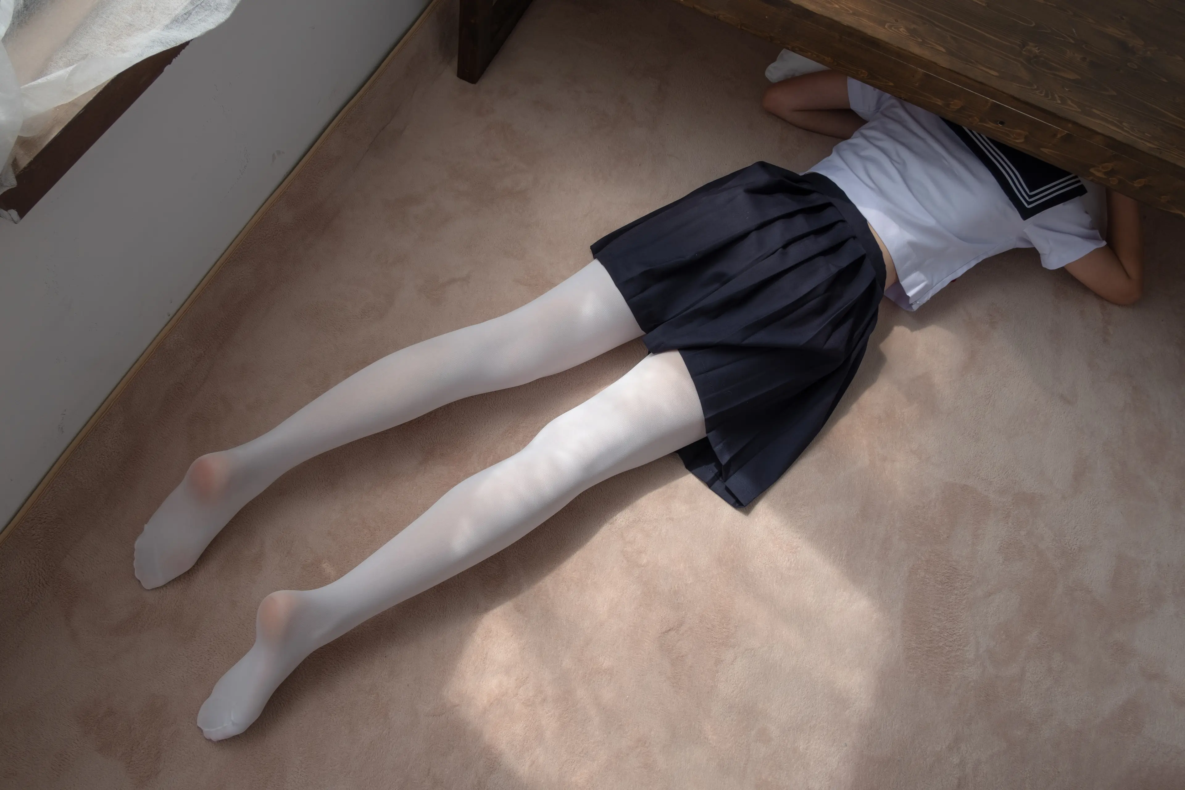 森萝财团 ALPHA 白丝水手服 [144P]